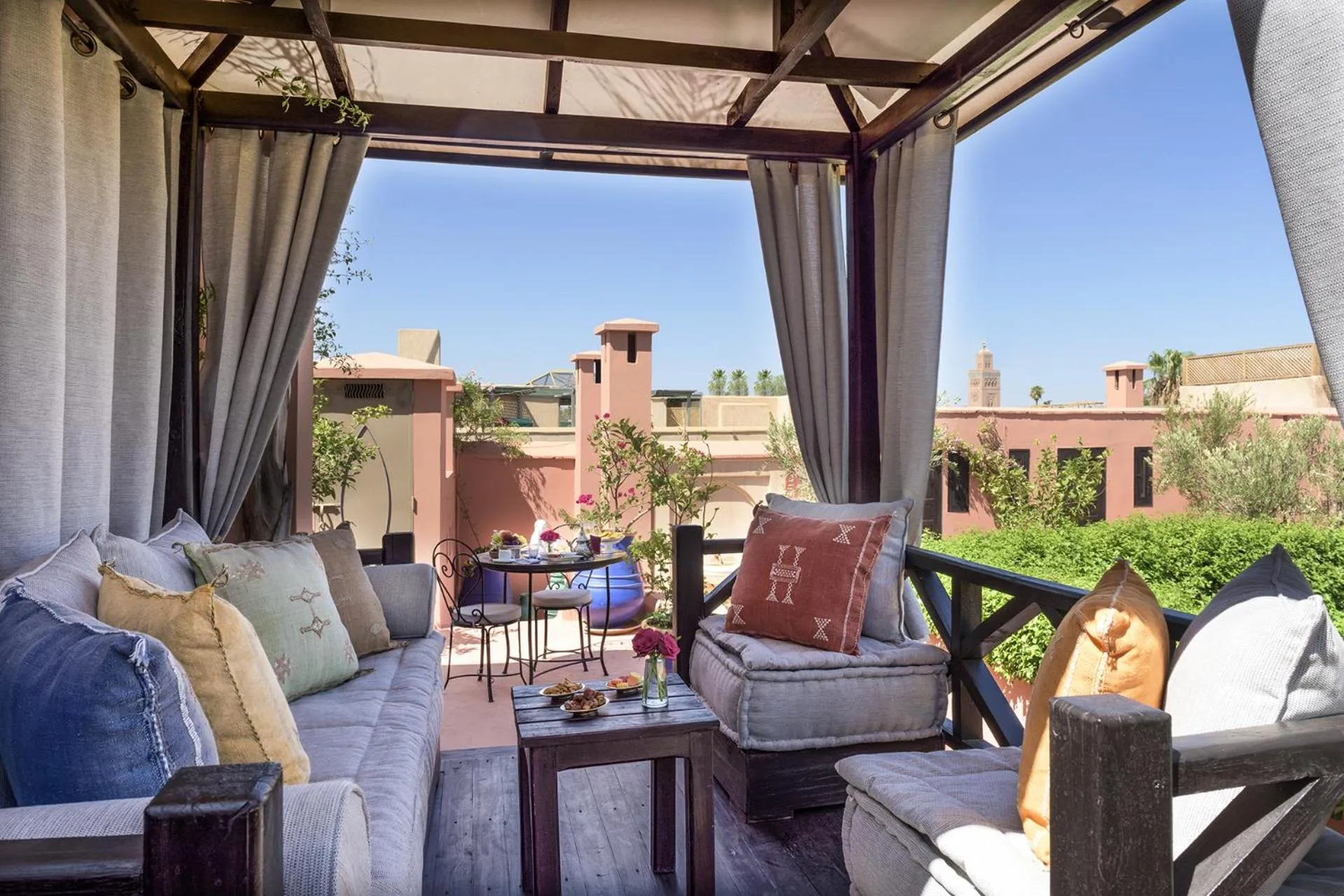 Patio in Riad Hayati