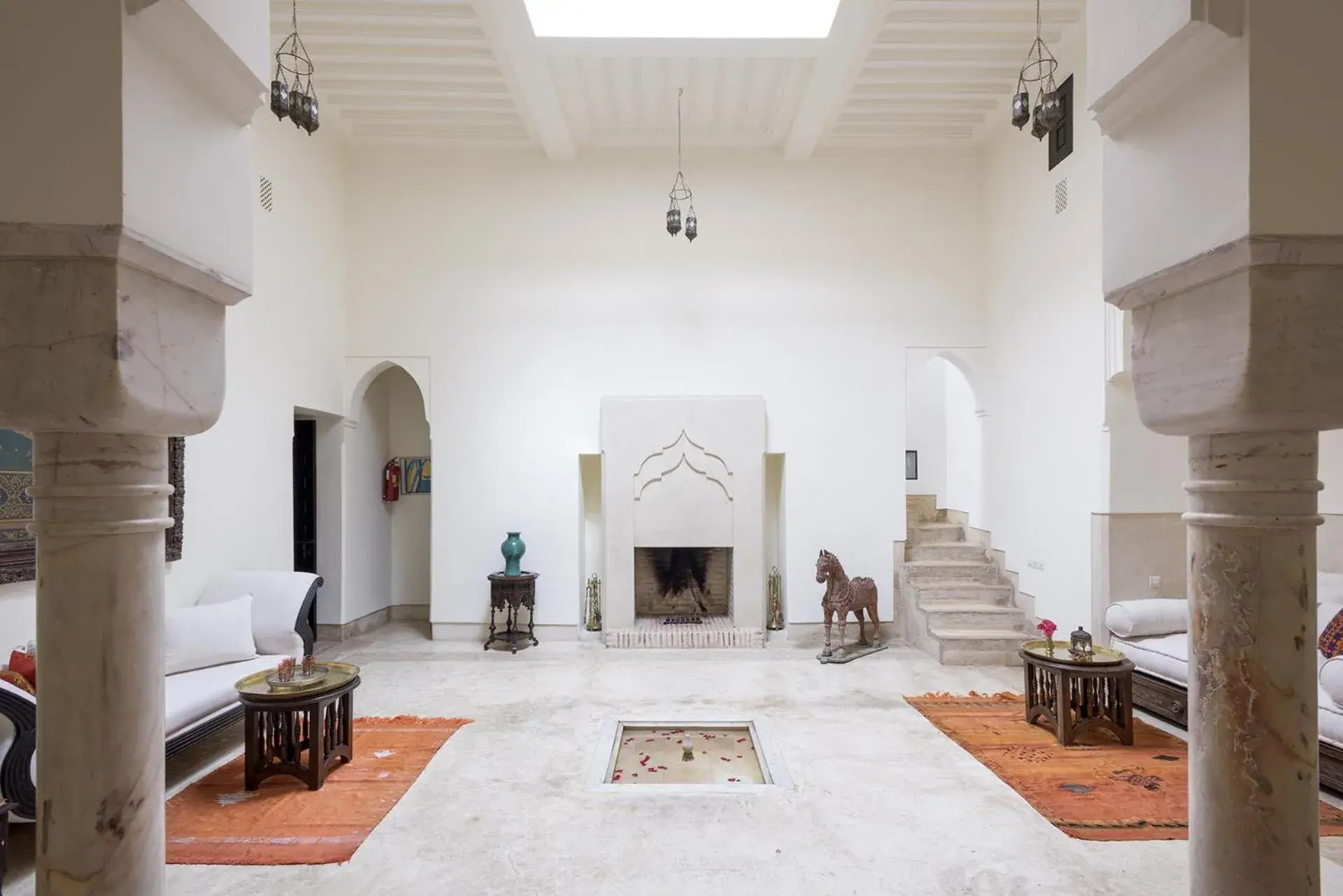 Living room in Riad Hayati Living room in Riad Hayati