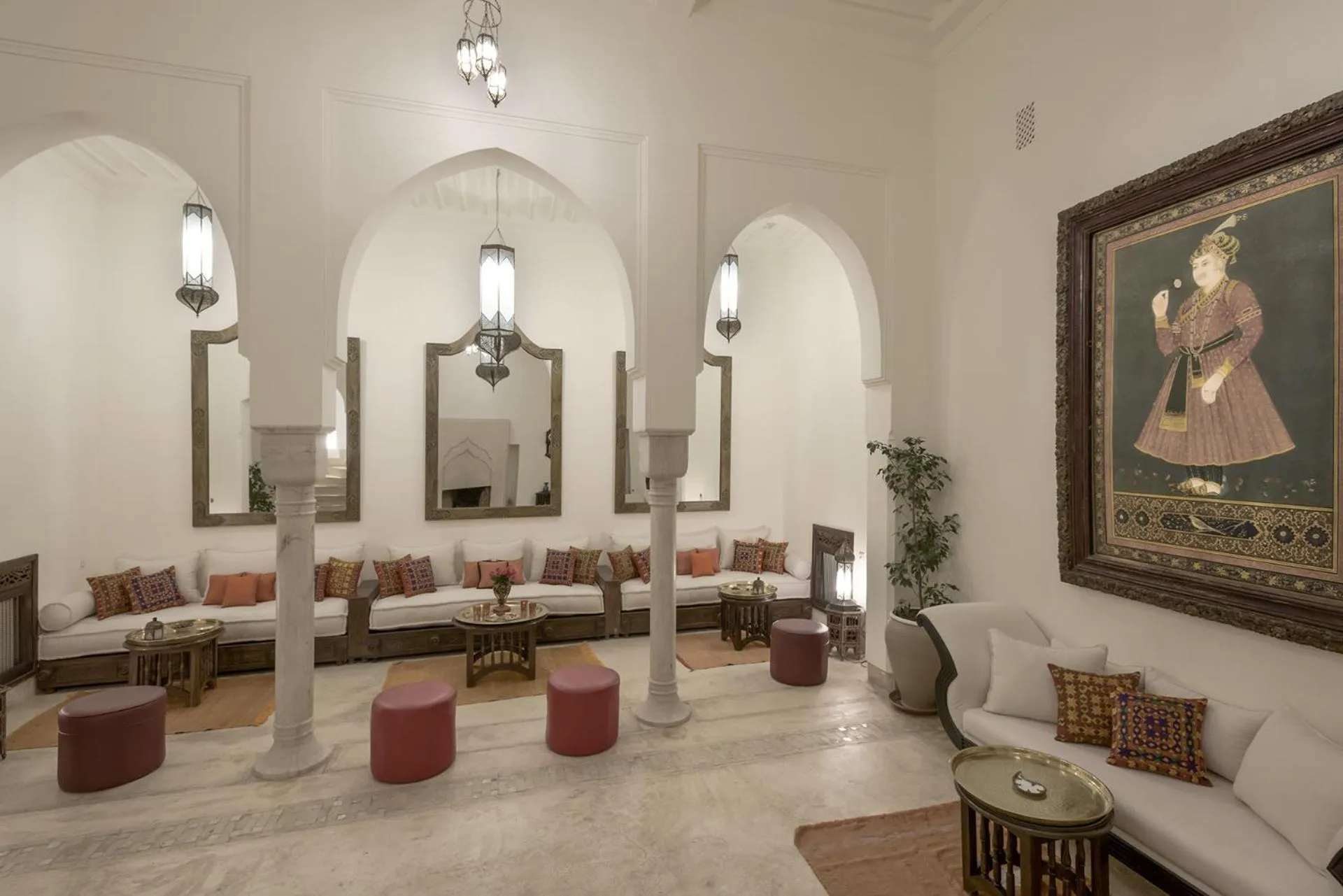 Living room in Riad Hayati