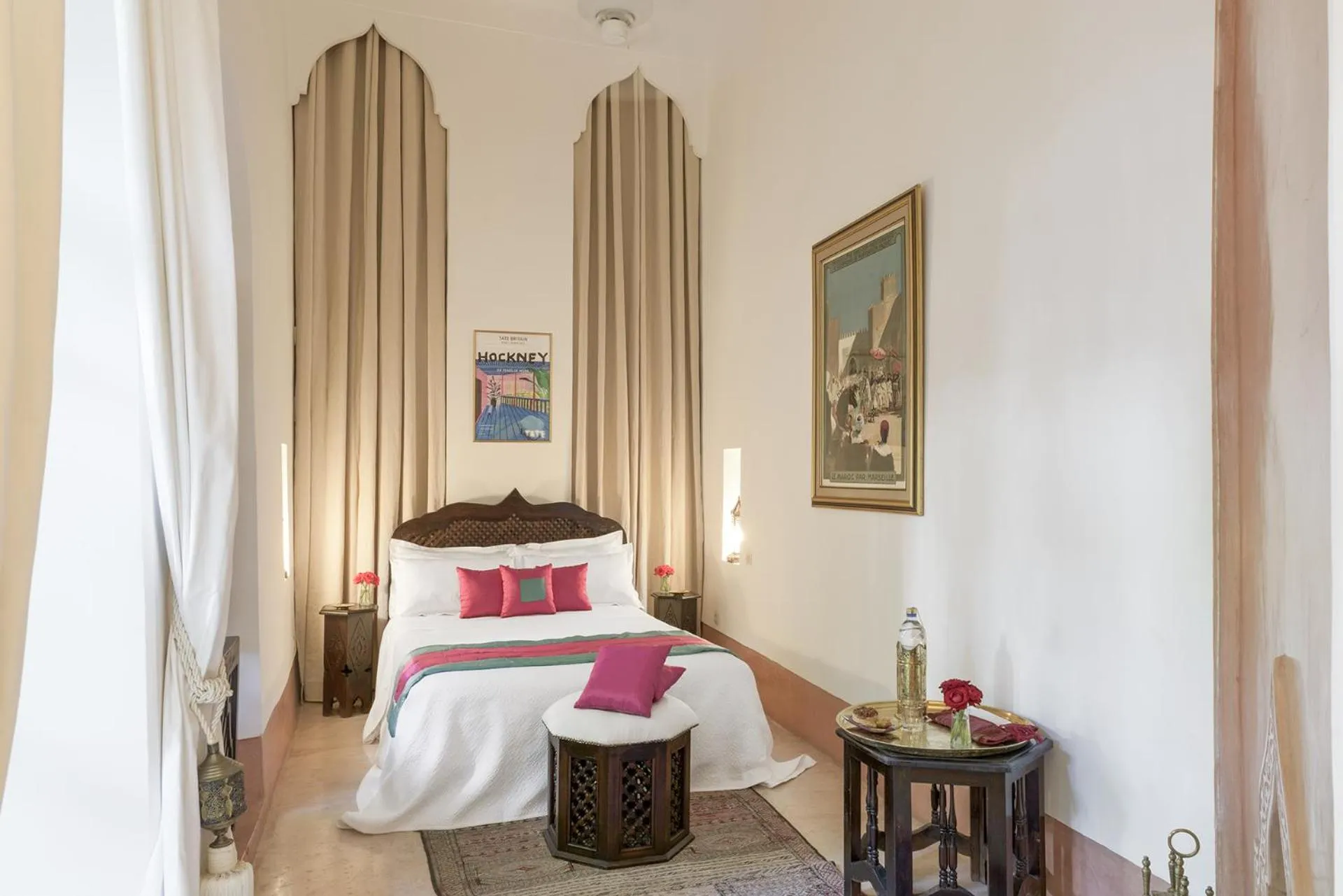 Bedroom, Bed in Riad Hayati