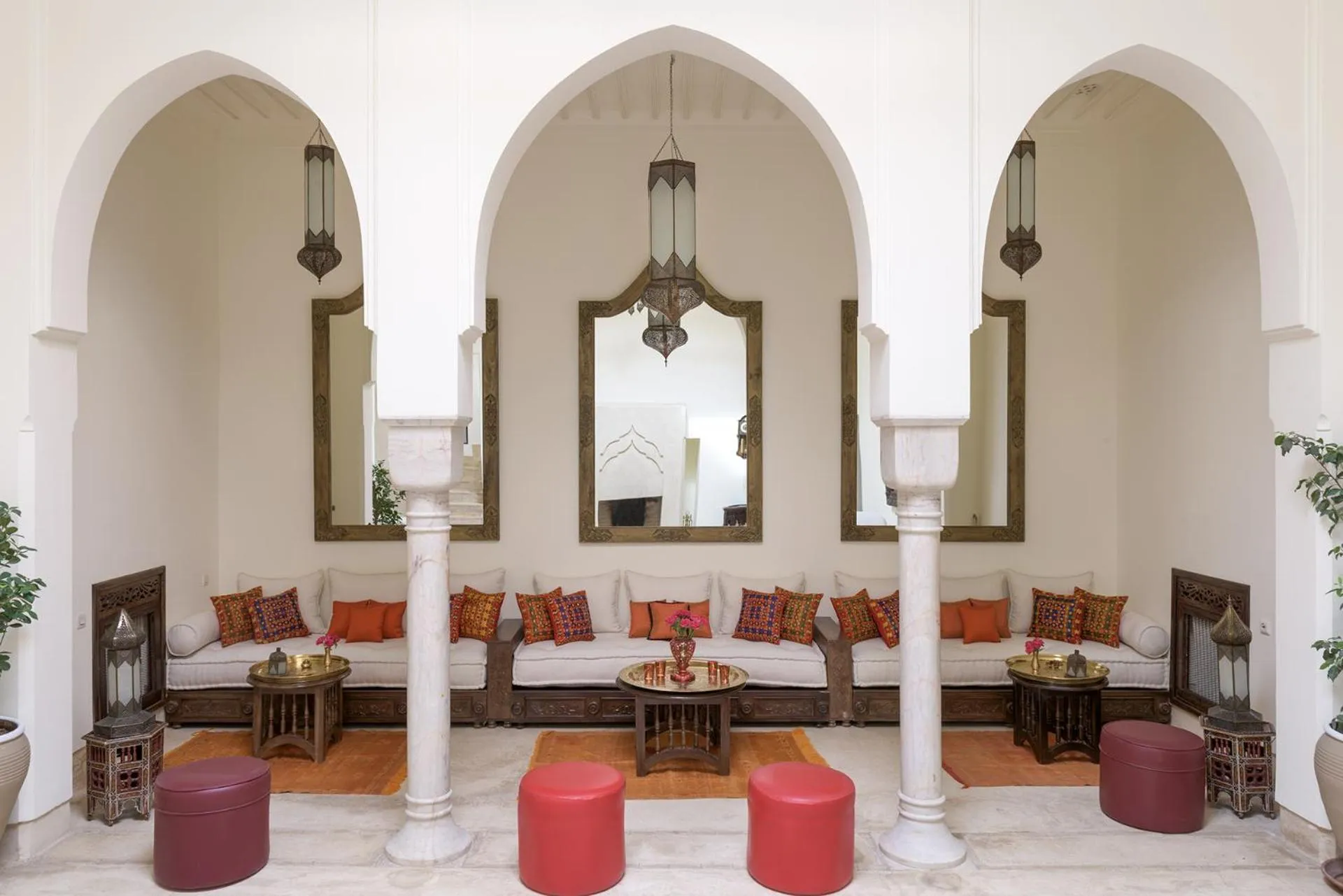 Living room in Riad Hayati