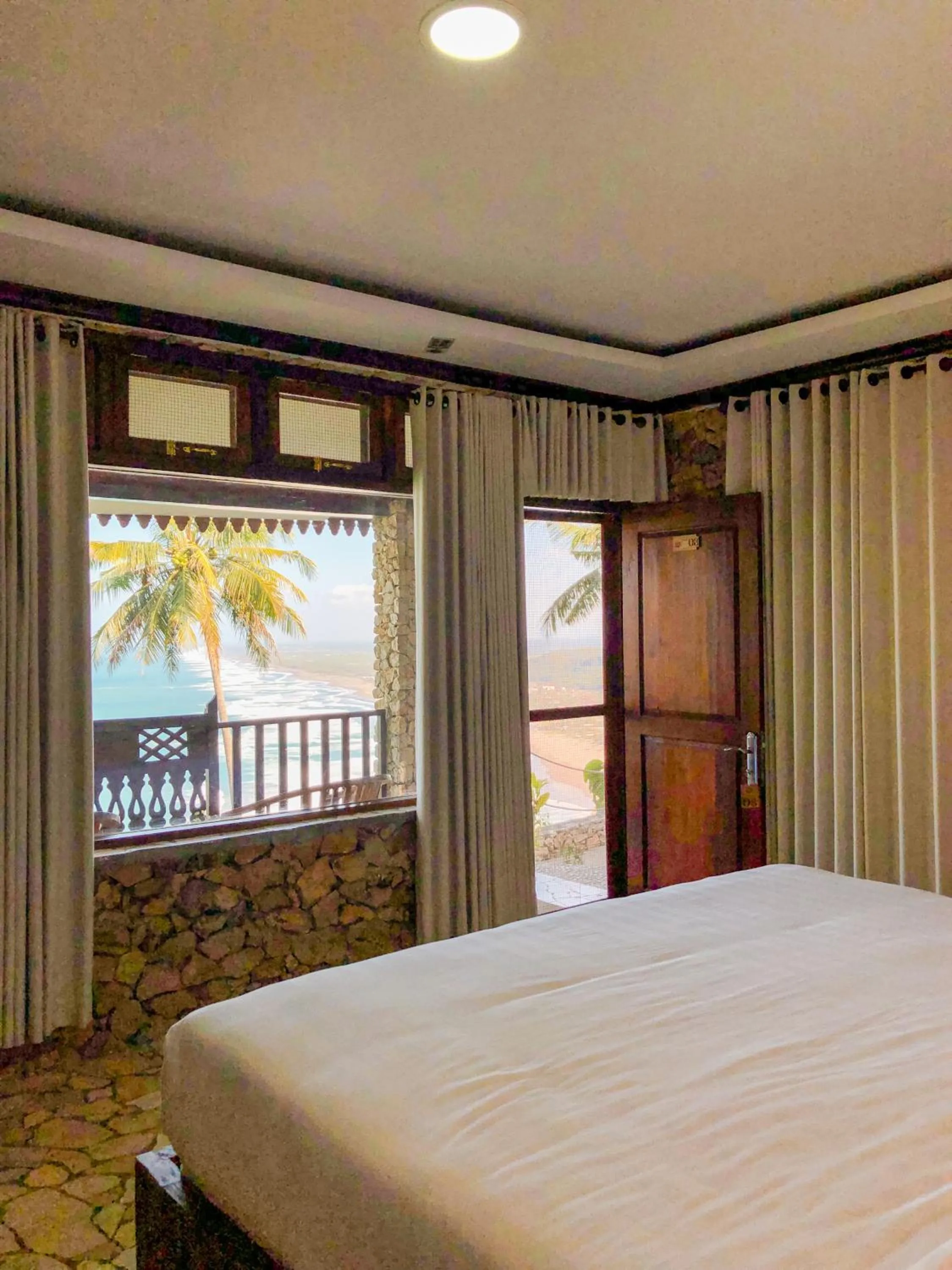 Bed in Edge Resort, Yogyakarta