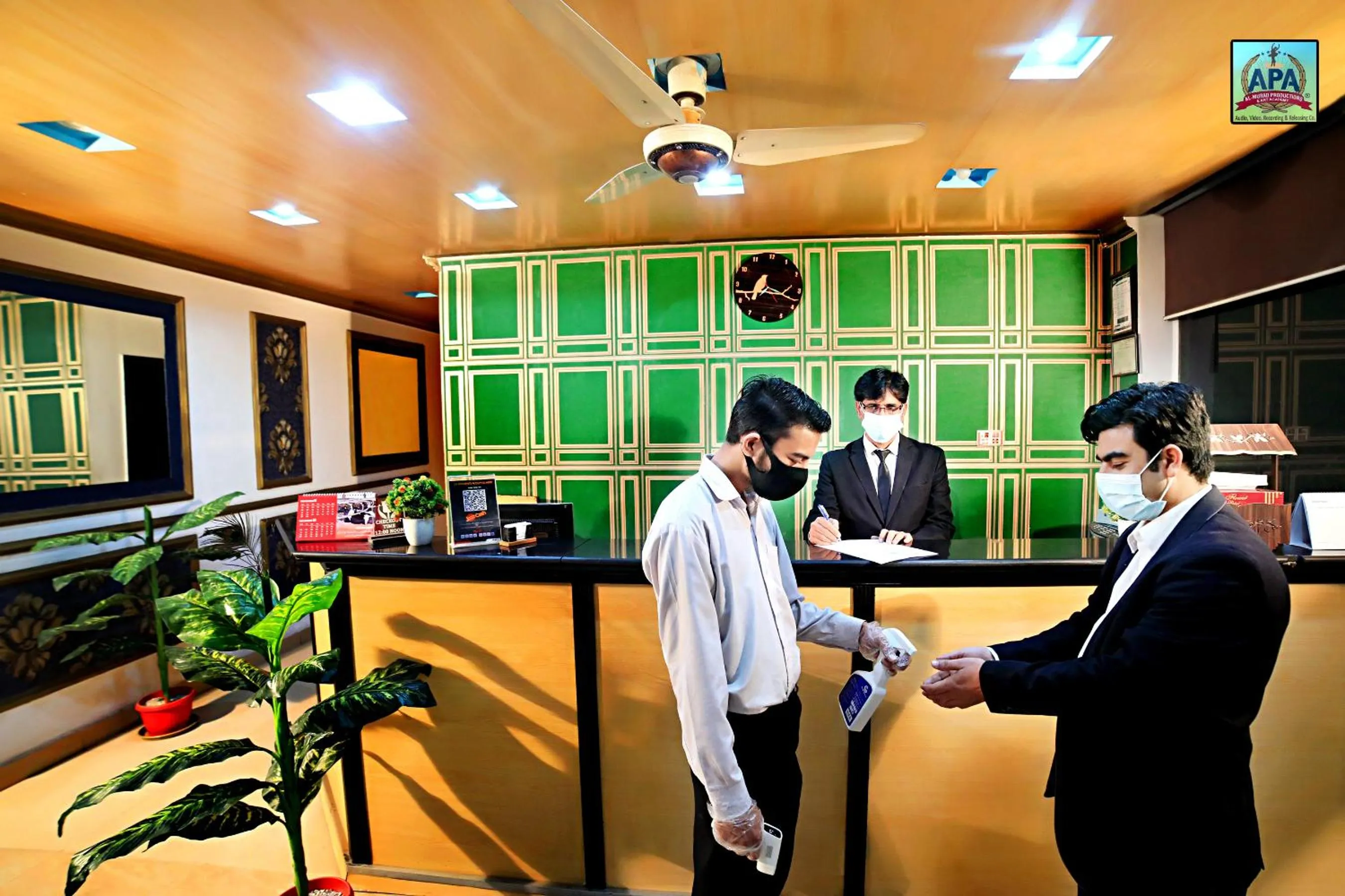 Staff in Hotel Tulip INN Faisal Town