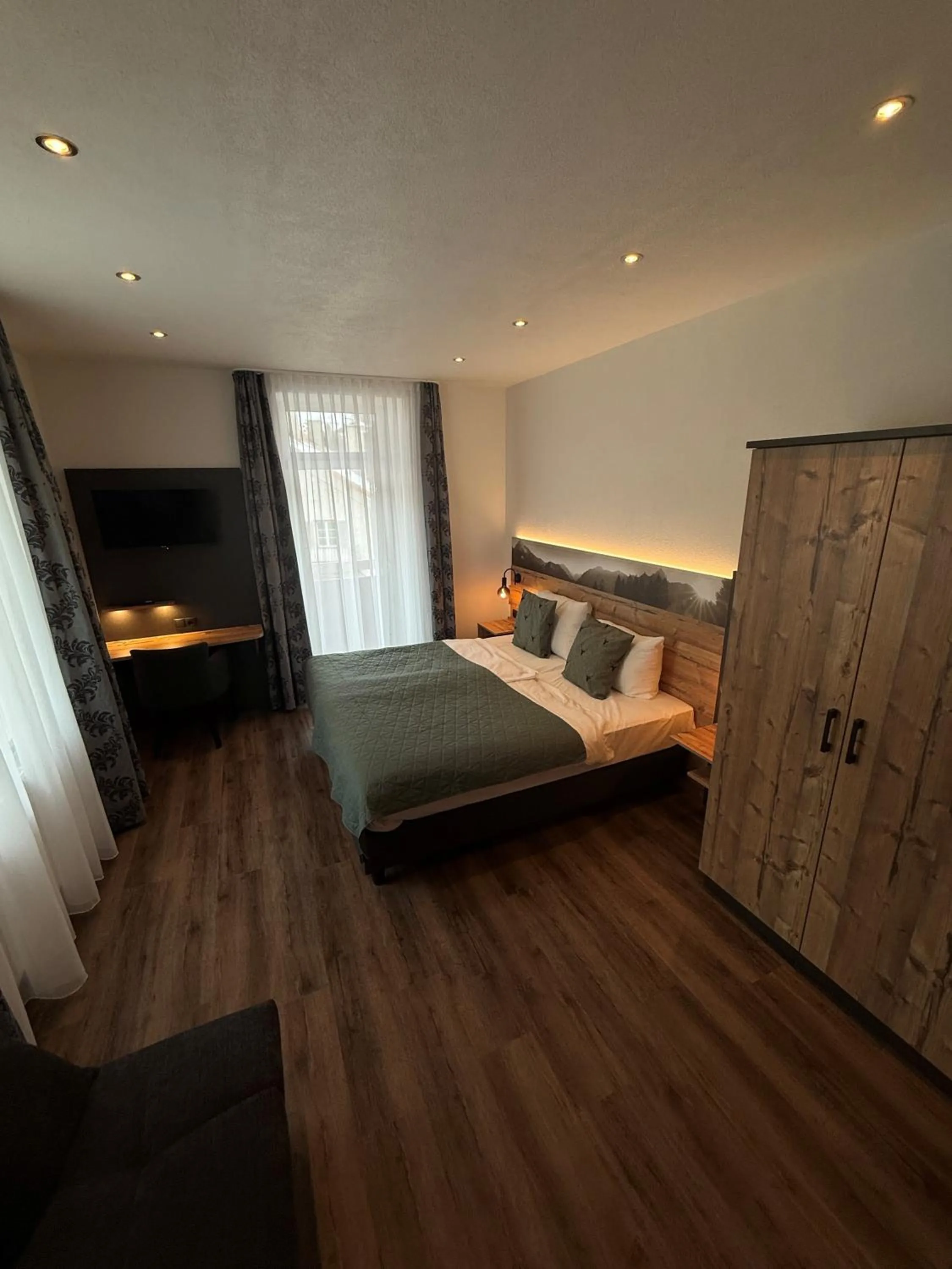 Bedroom, Bed in Hotel Wilder Mann