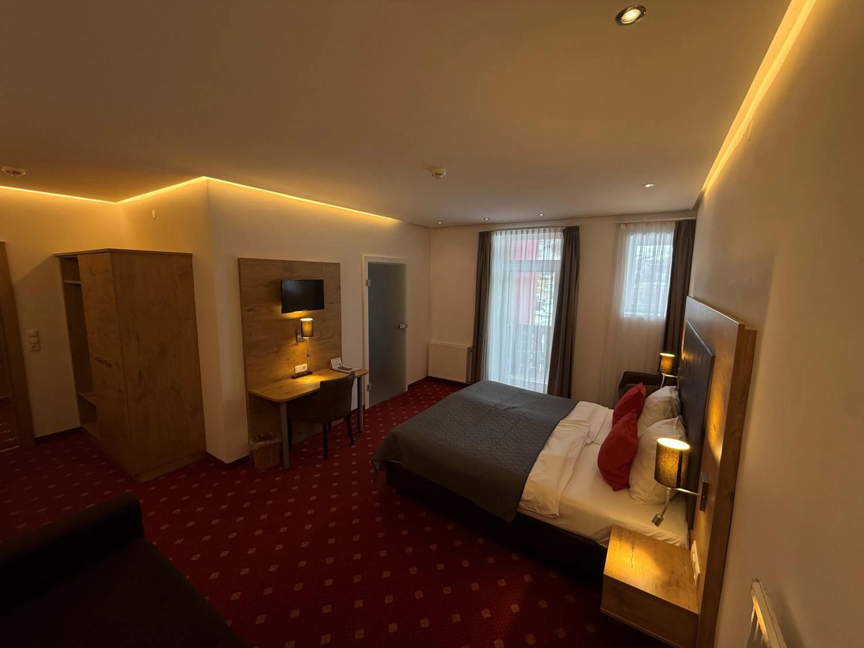 Bedroom, Bed in Hotel Wilder Mann