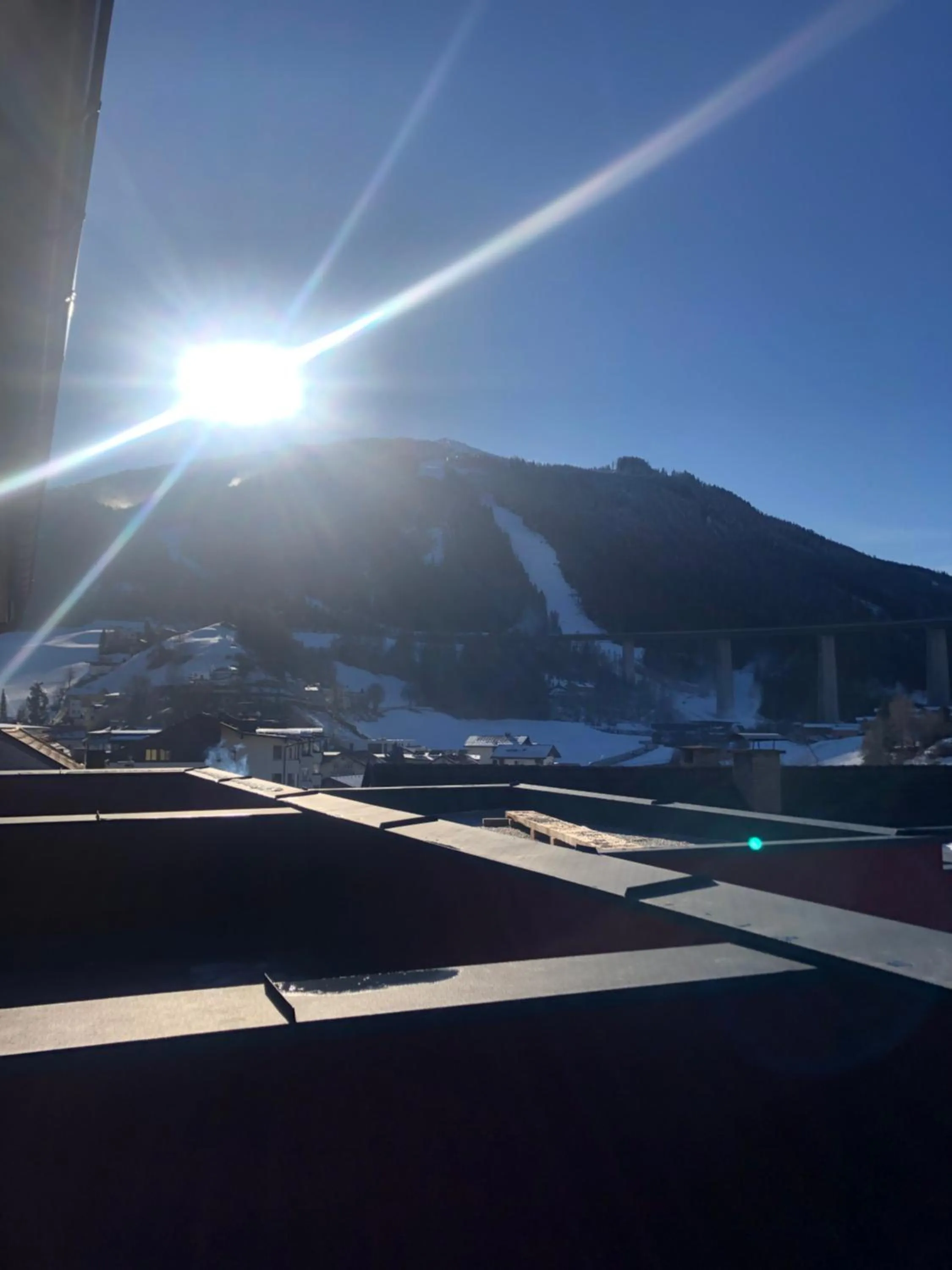 Mountain view in Hotel Wilder Mann