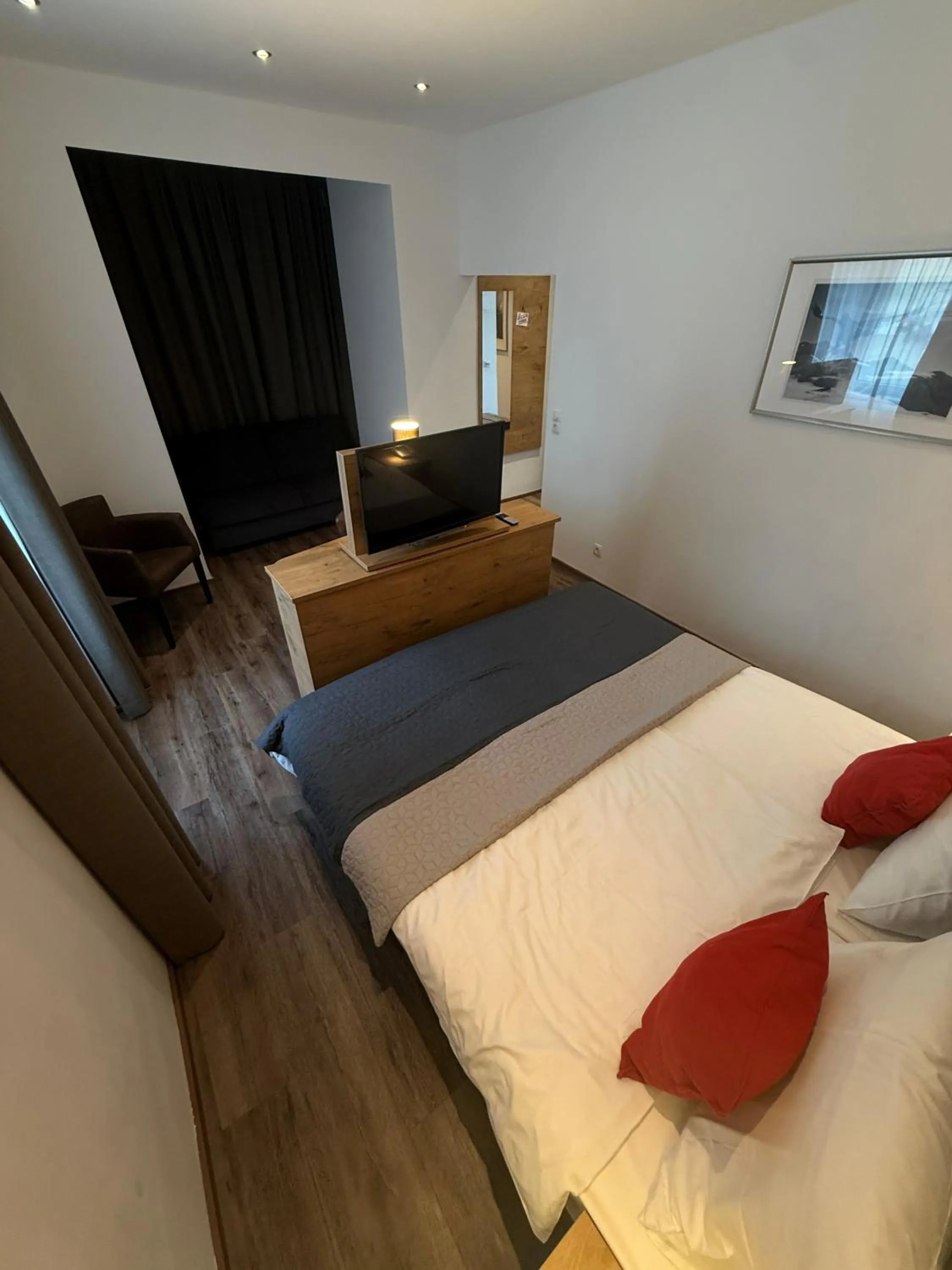 Bedroom, Bed in Hotel Wilder Mann