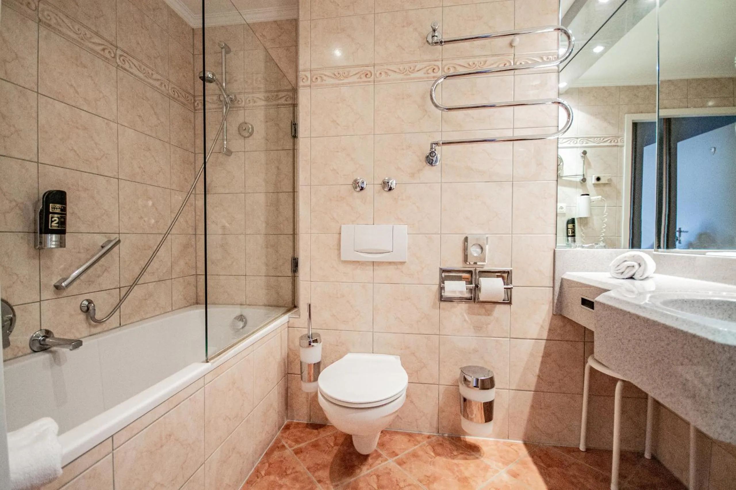 Bathroom in Hotel Wilder Mann