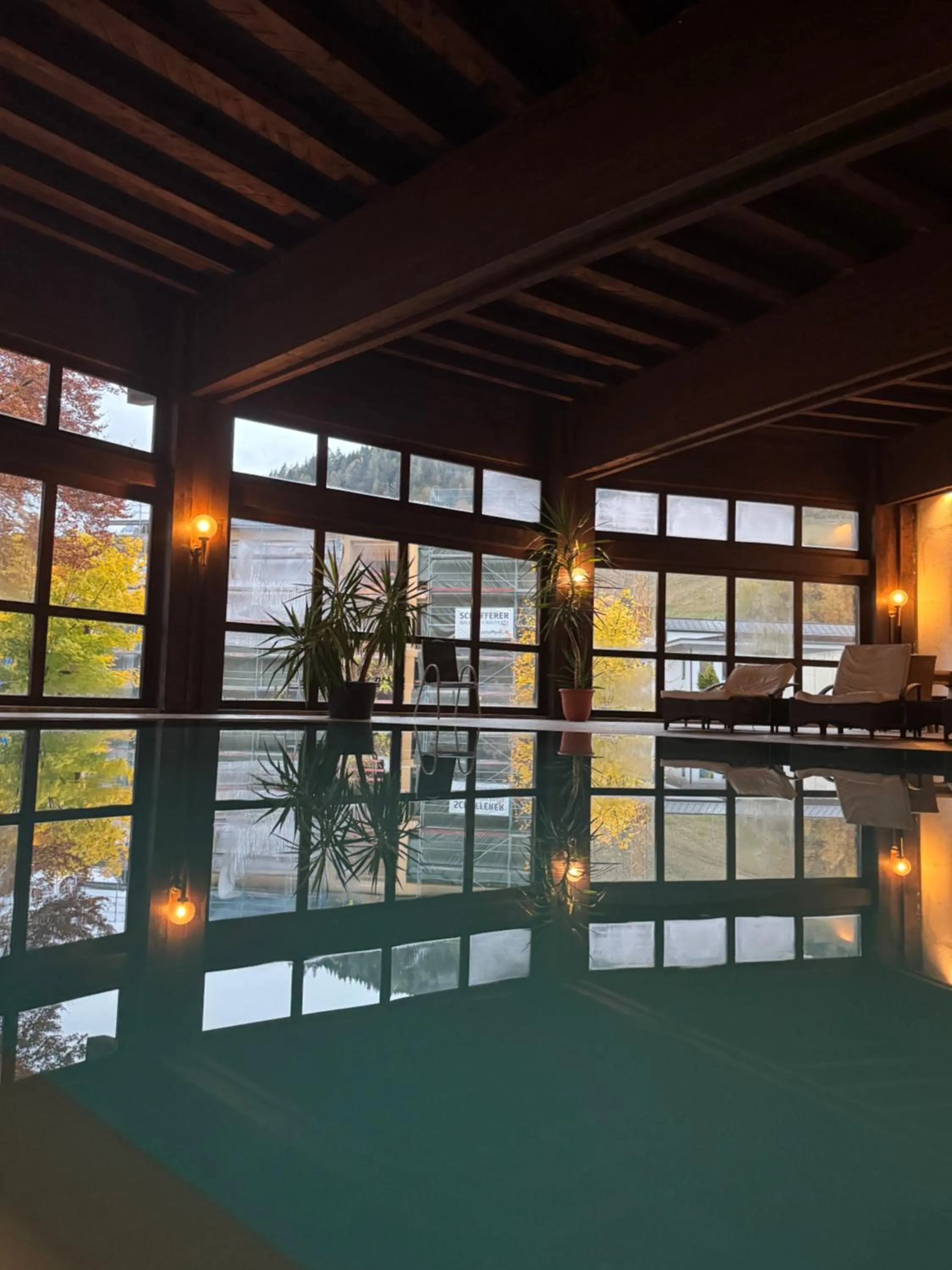 Swimming pool in Hotel Wilder Mann