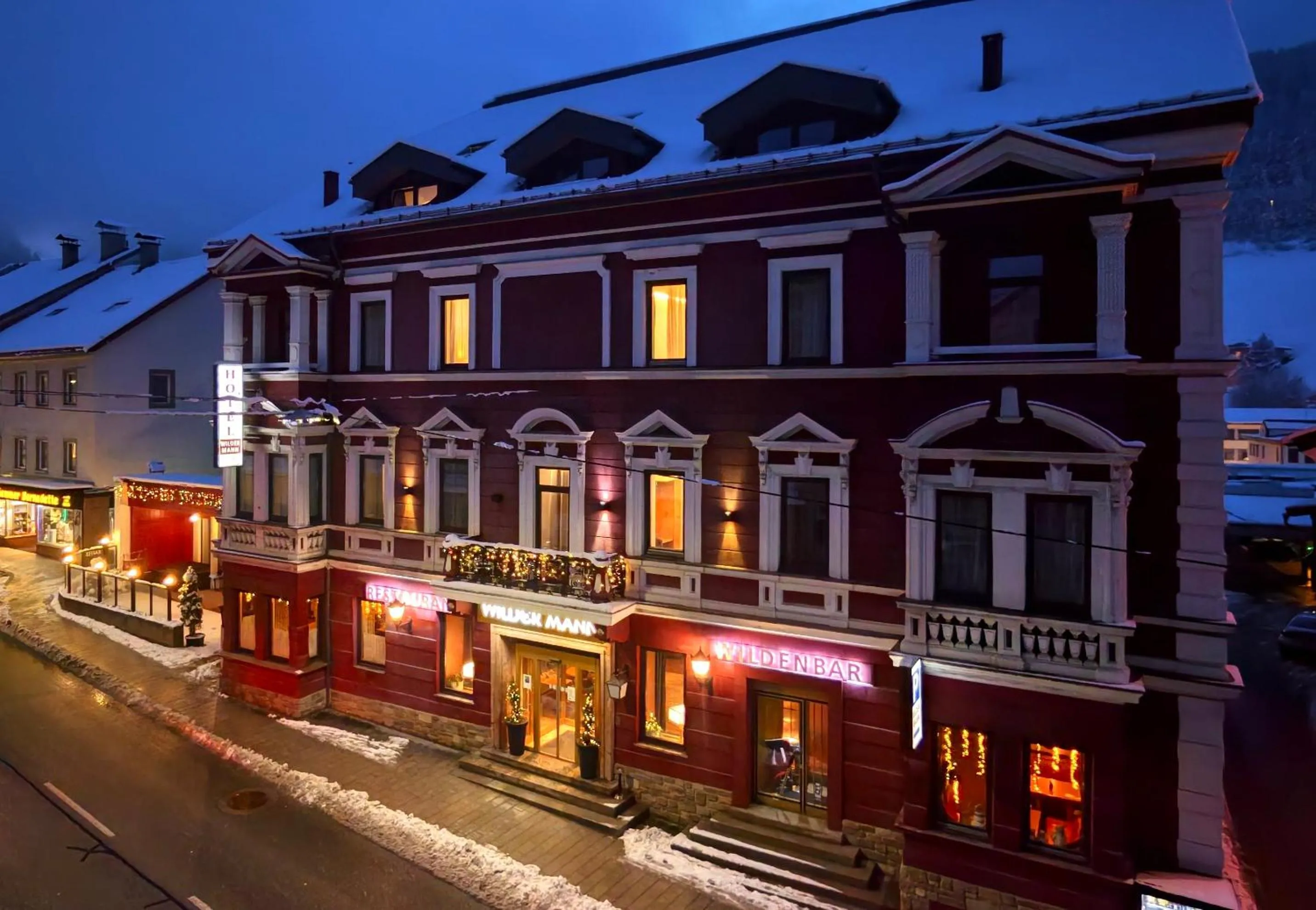 Property building in Hotel Wilder Mann