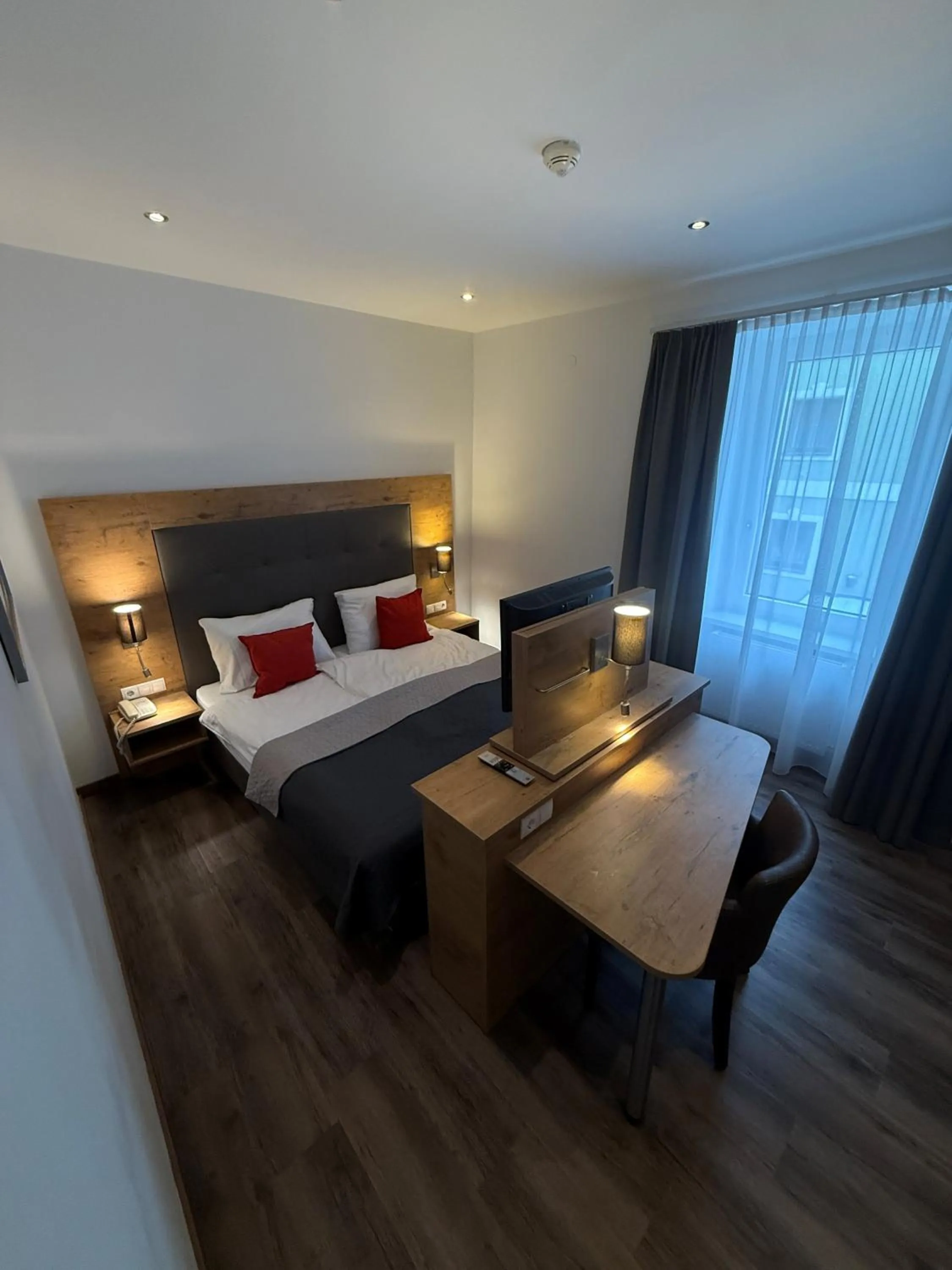 Bedroom, Bed in Hotel Wilder Mann