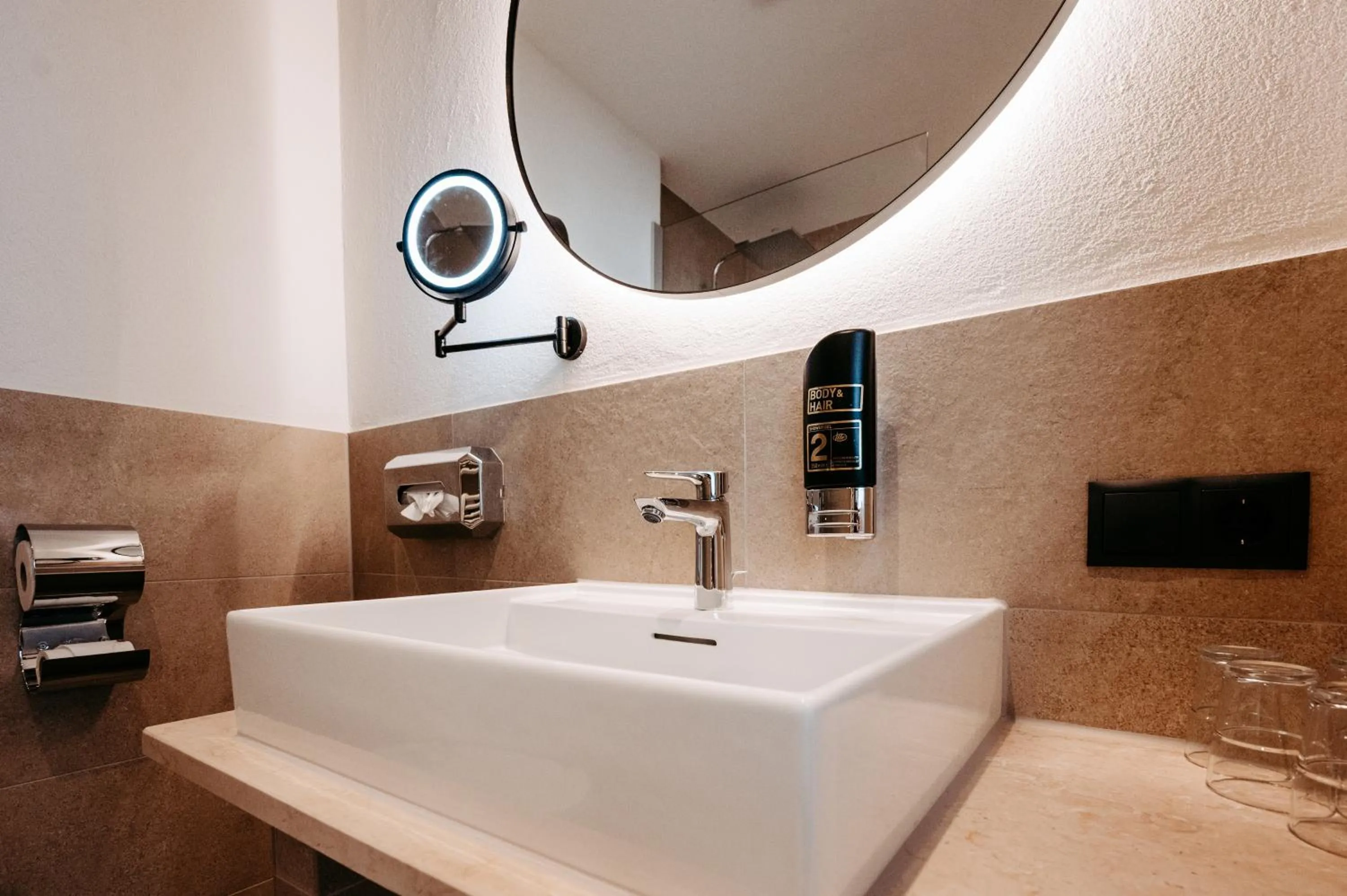 Bathroom in Hotel Wilder Mann