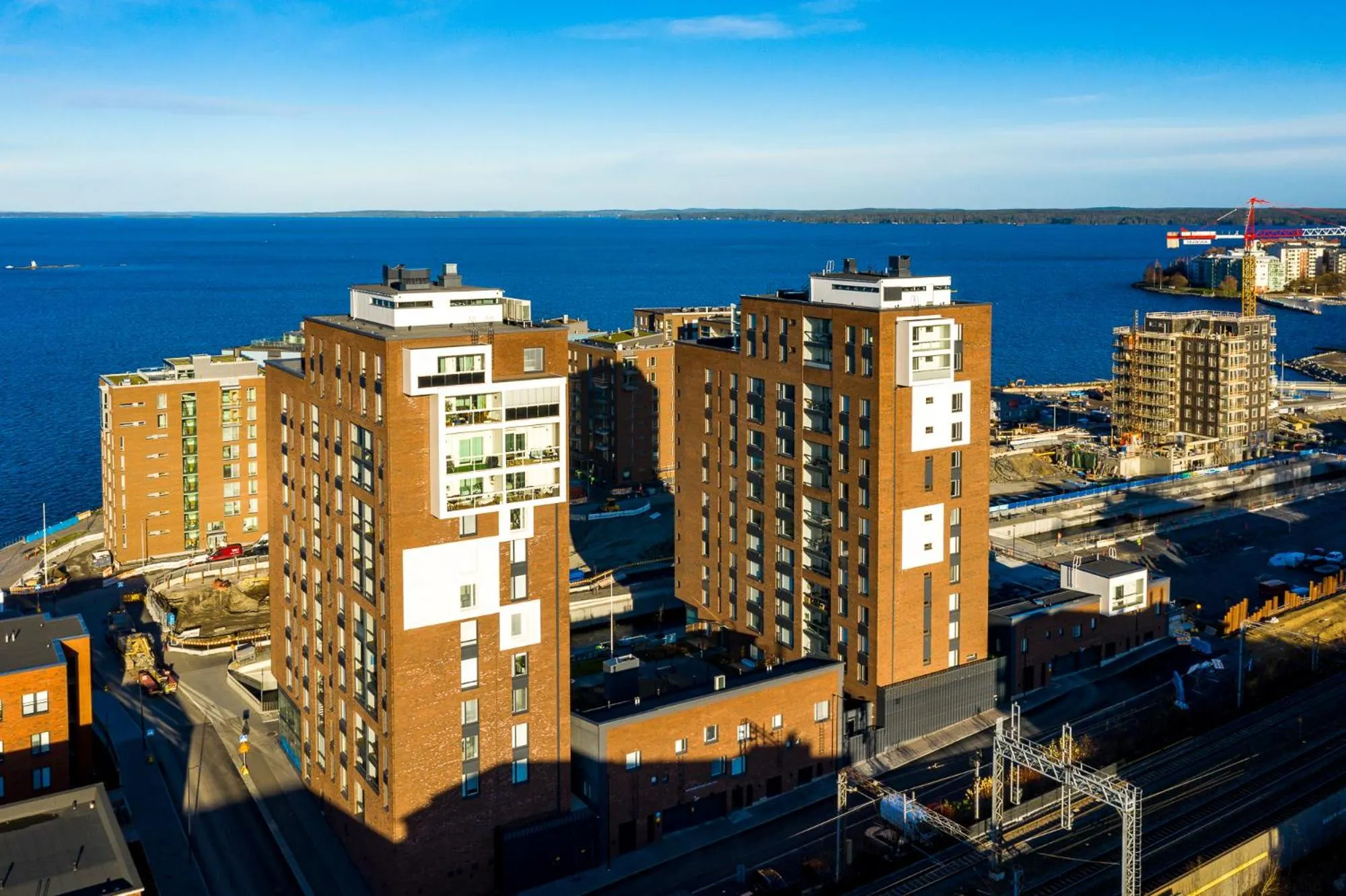 Bird's eye view in "Kanava" - New 1BR Apartment with Sauna, Balcony & Views, Hosted by 2ndhomes