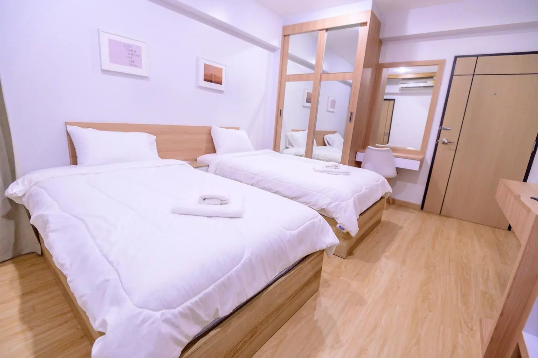 Bed in Creston Grand Hotel Suphan Buri Bed in Creston Grand Hotel Suphan Buri