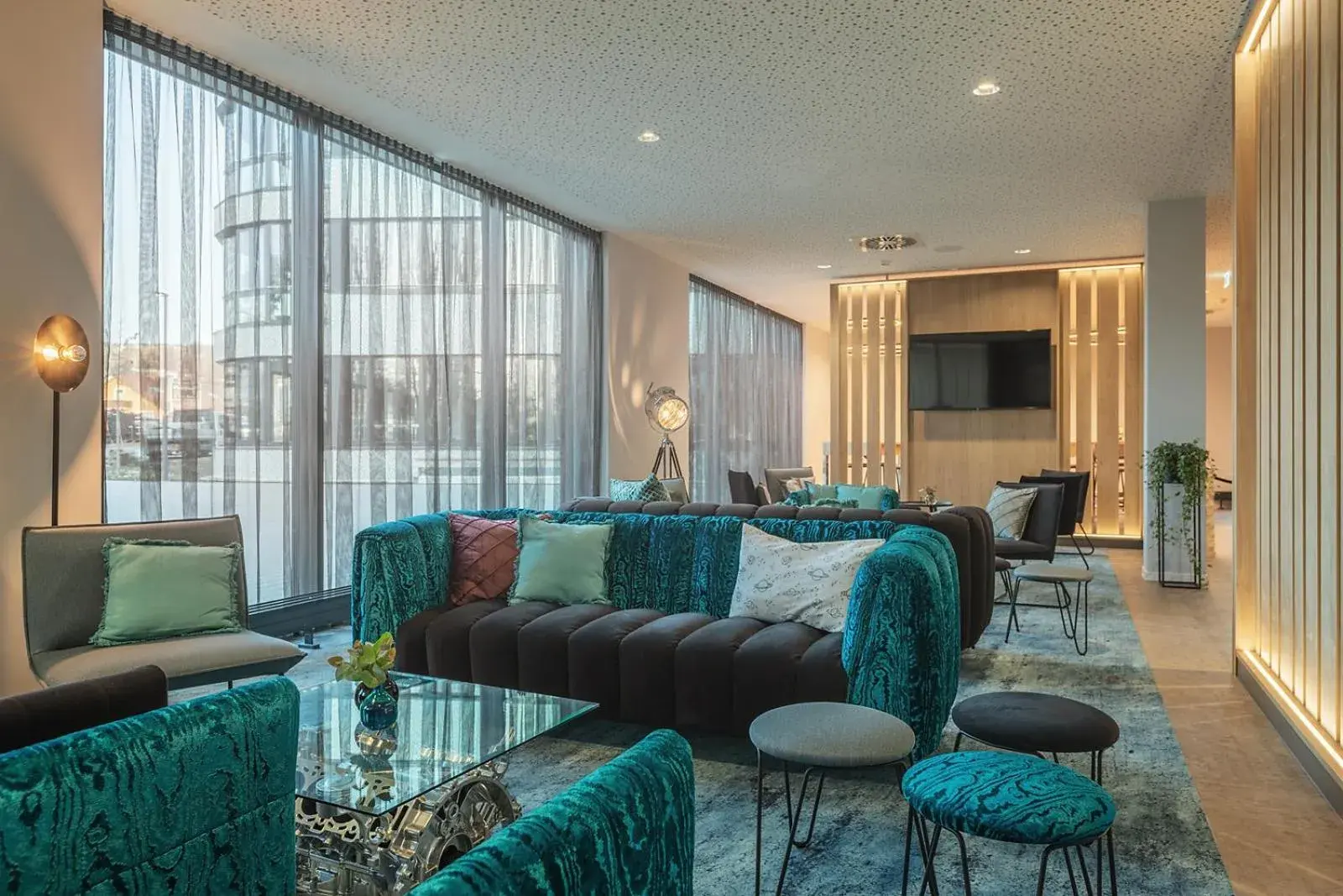 Lobby or reception in the niu Star Lobby or reception in the niu Star