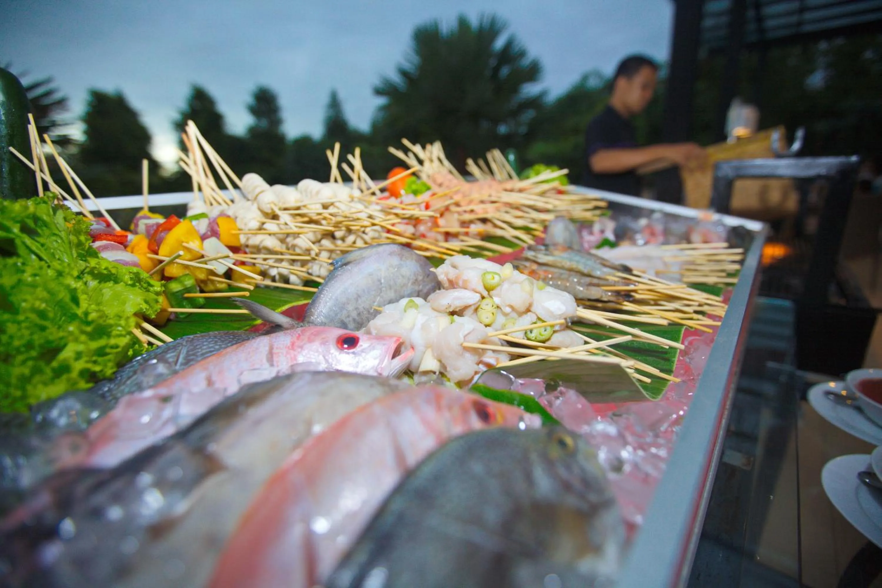 BBQ facilities in Padjadjaran Suites Resort and Convention Hotel