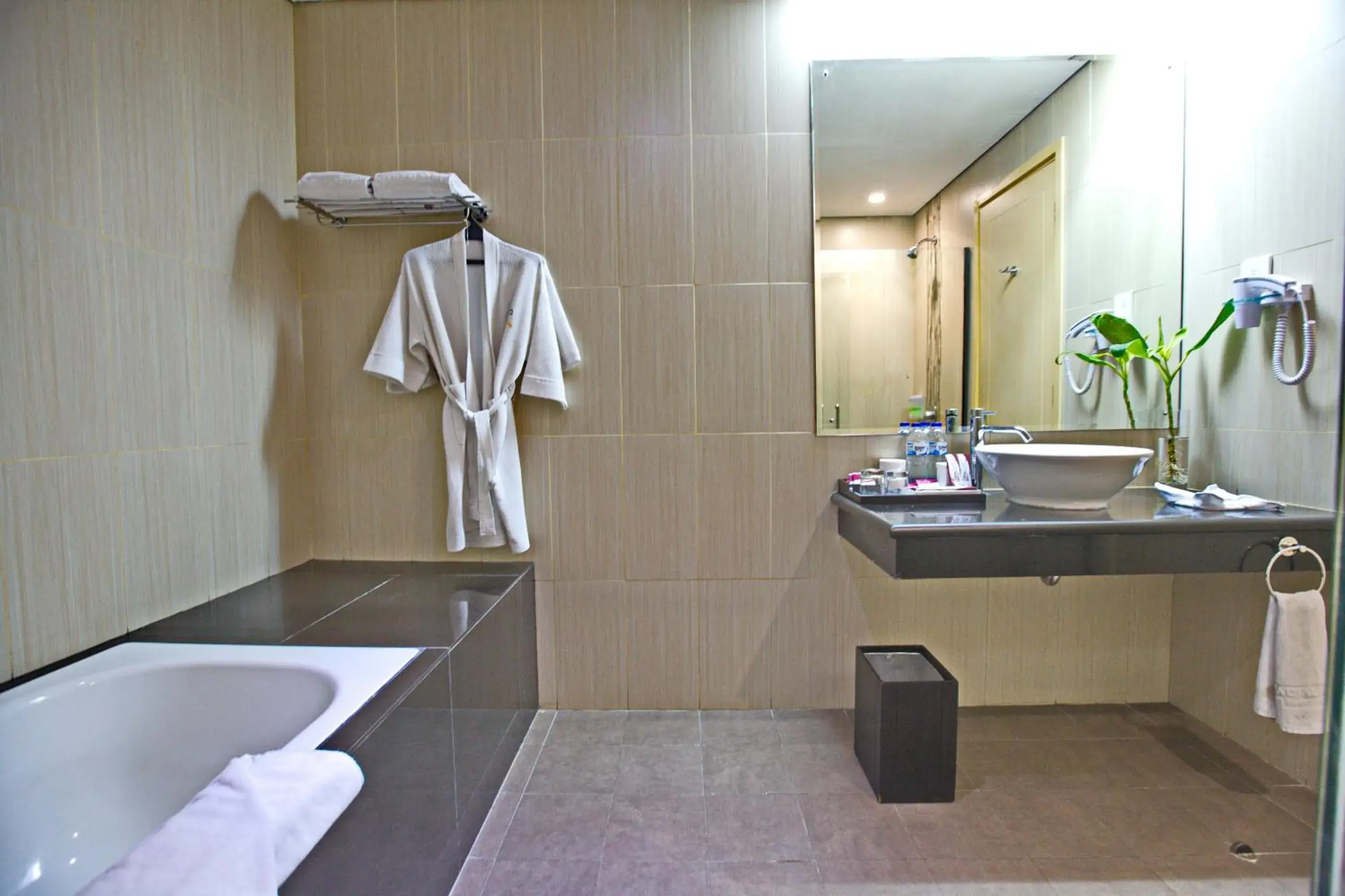 Bathroom in Padjadjaran Suites Resort and Convention Hotel Bathroom in Padjadjaran Suites Resort and Convention Hotel