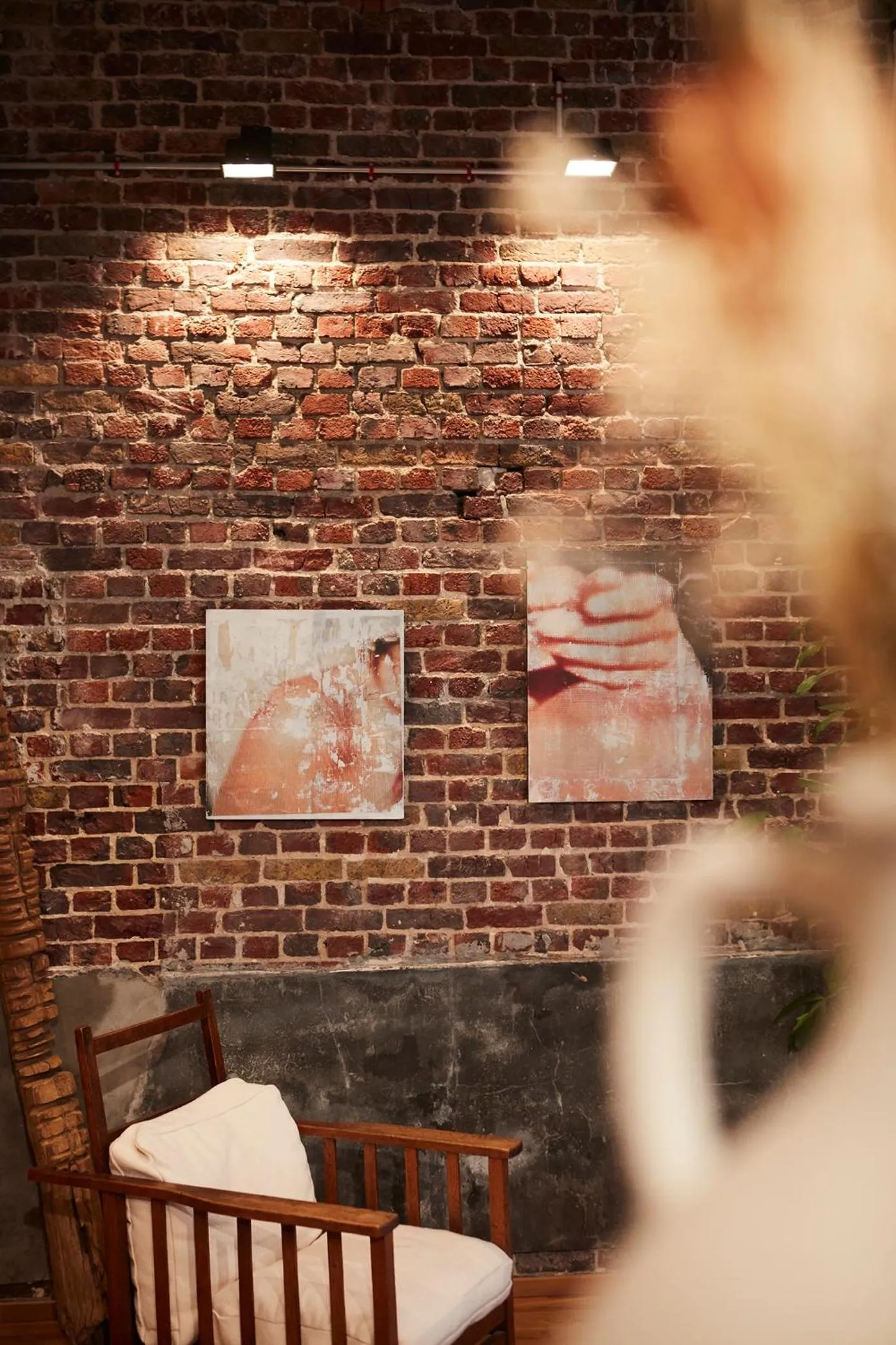 Seating area in Chambre d'Amis by Alix