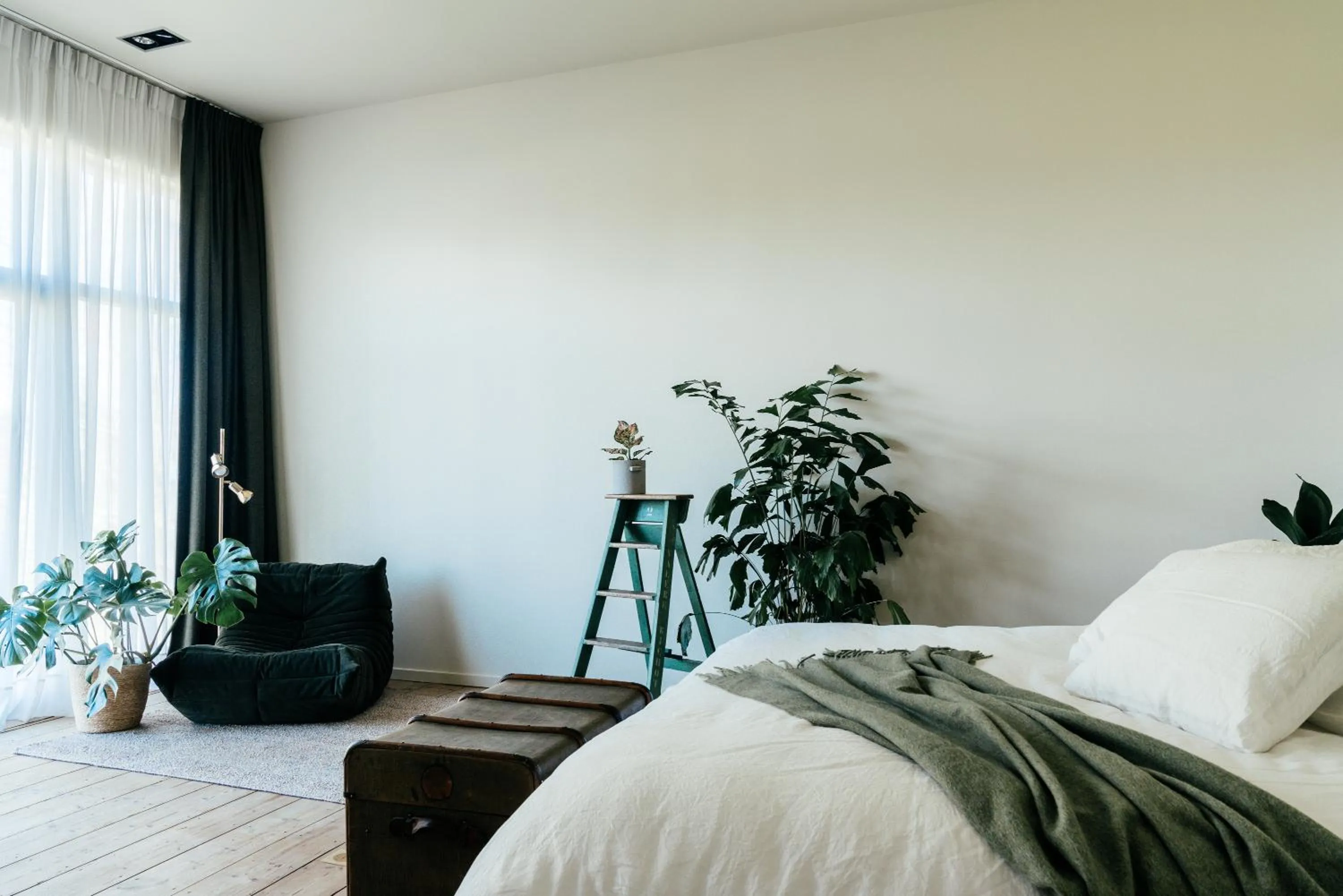 Bedroom, Bed in Chambre d'Amis by Alix