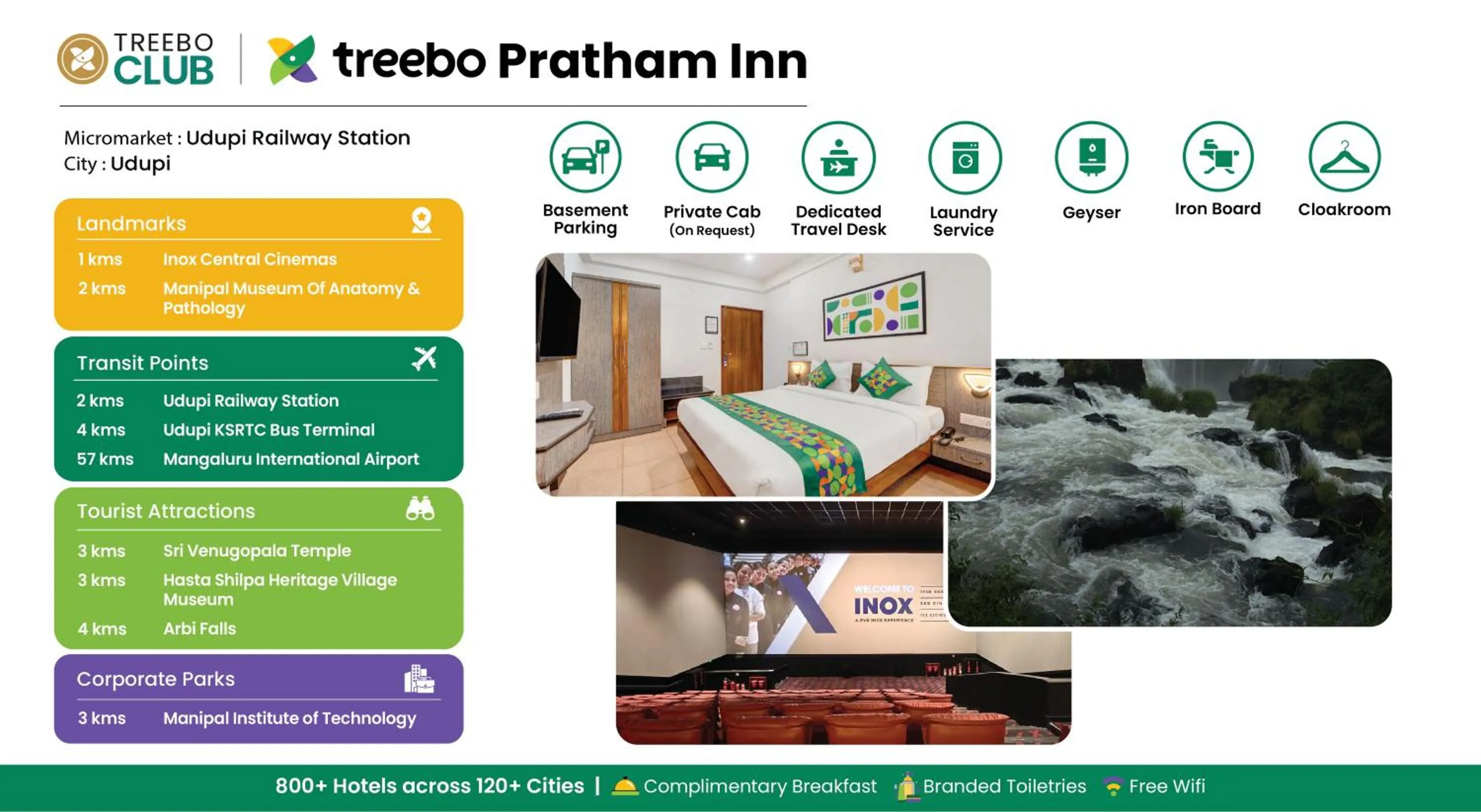Treebo Pratham Inn, Manipal