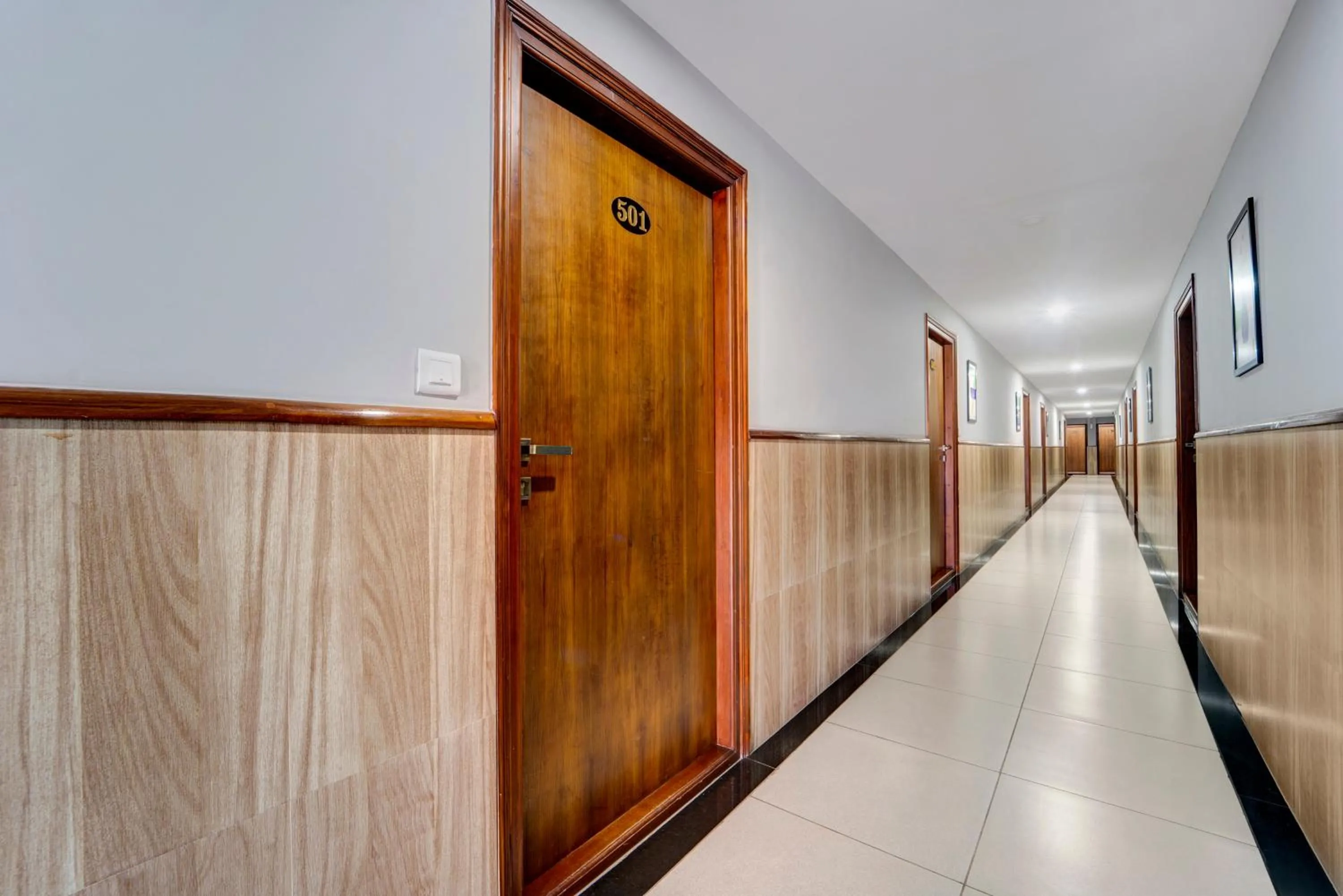 Lobby or reception in Treebo Pratham Inn, Manipal