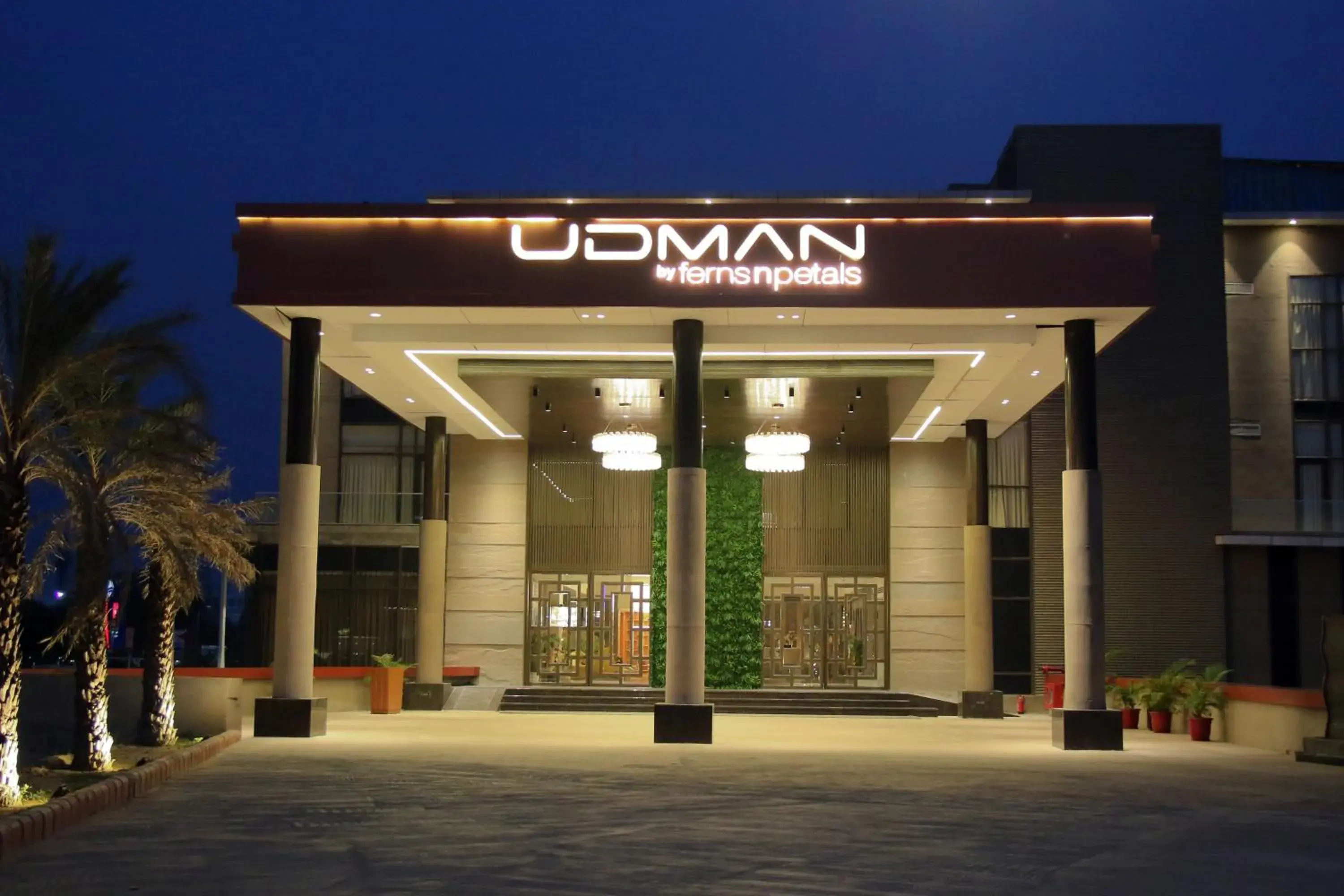 Property building in Udman Hotel Greater Noida Property building in Udman Hotel Greater Noida