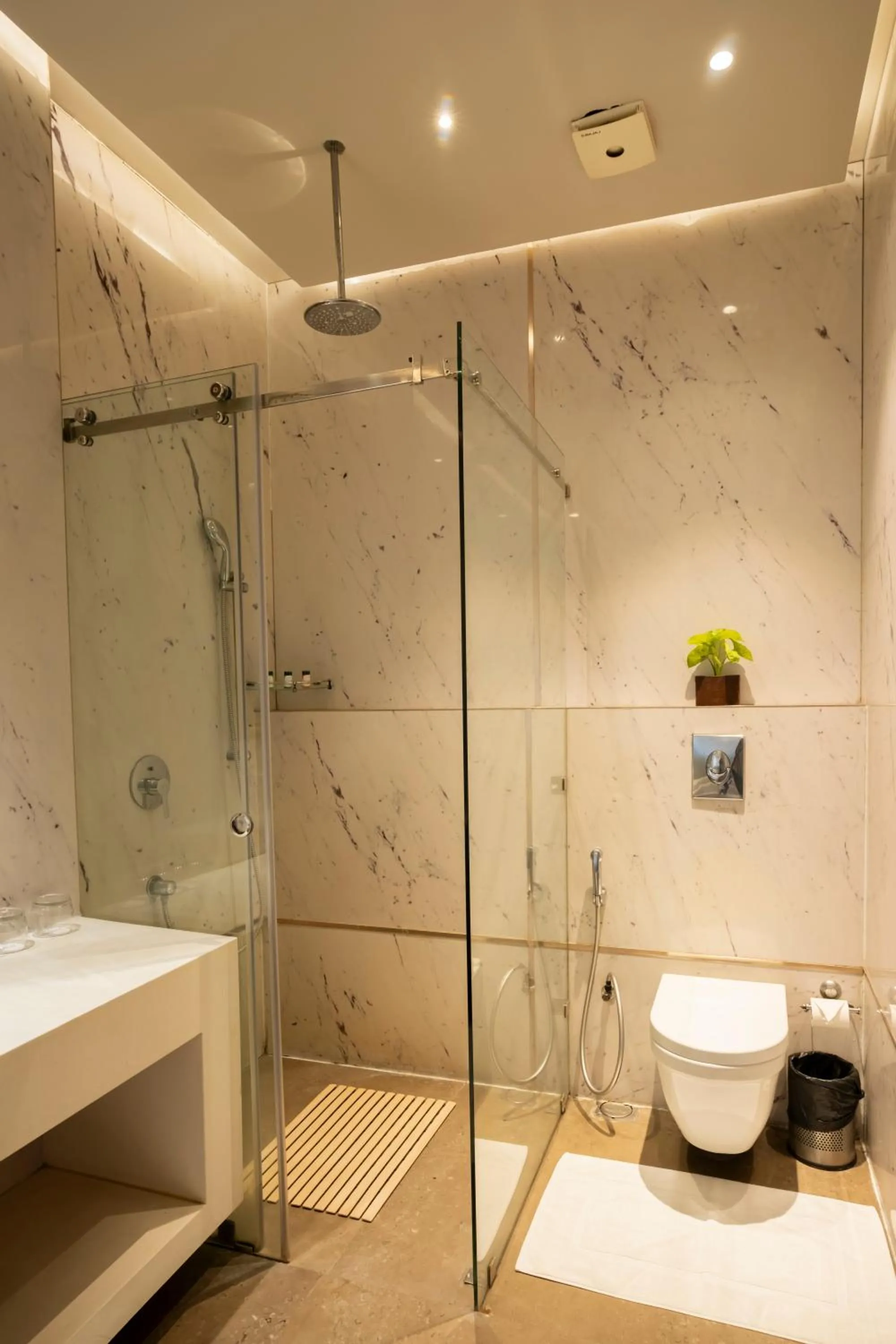 Shower in Udman Hotel Greater Noida