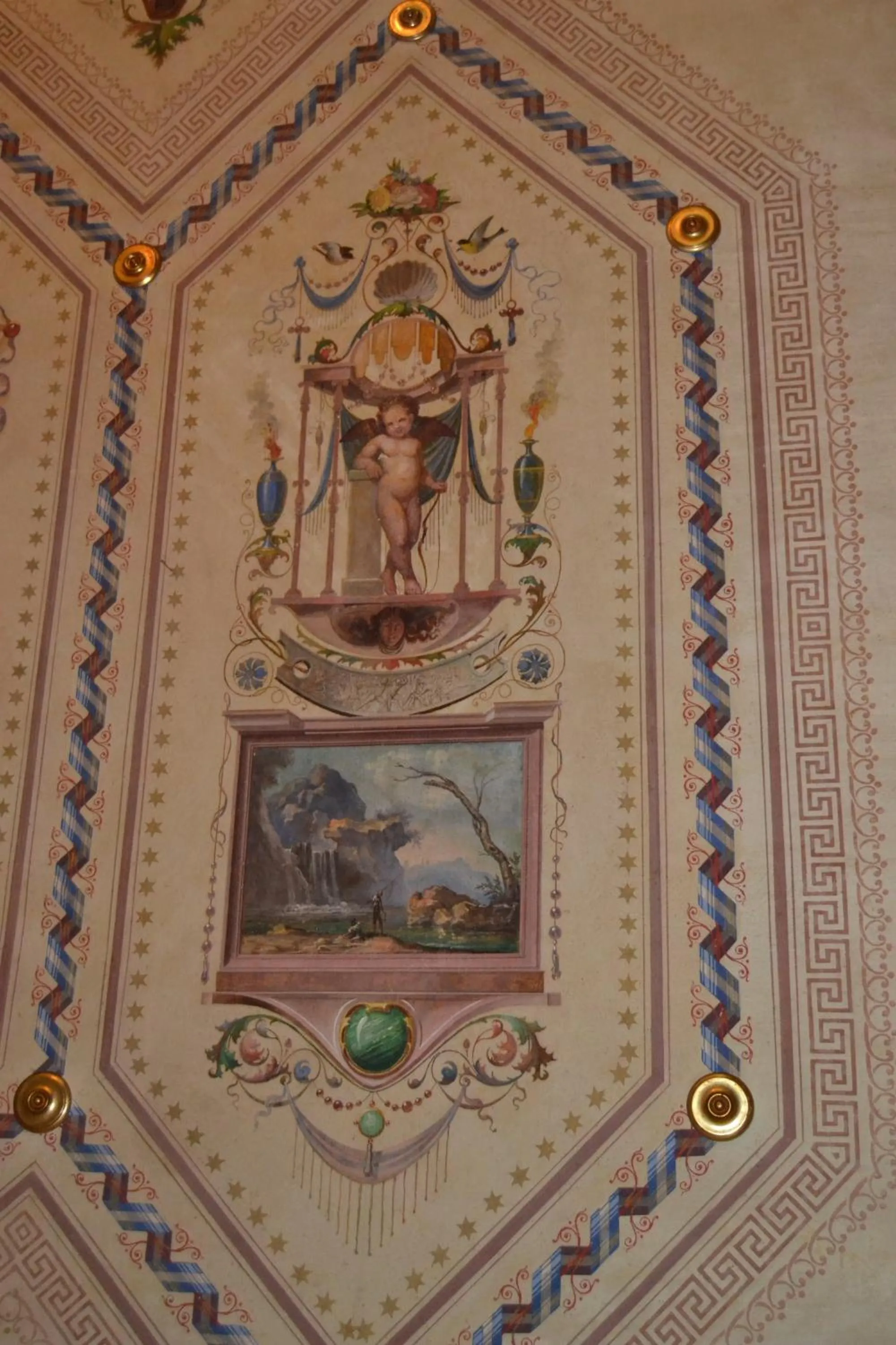 Decorative detail in B&B Pantaneto - Palazzo Bulgarini