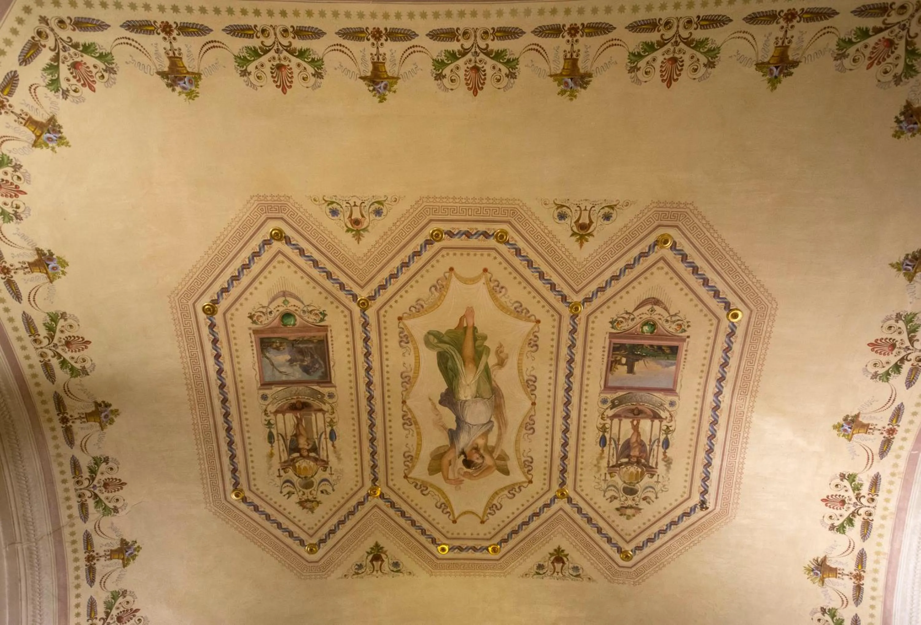 Decorative detail in B&B Pantaneto - Palazzo Bulgarini