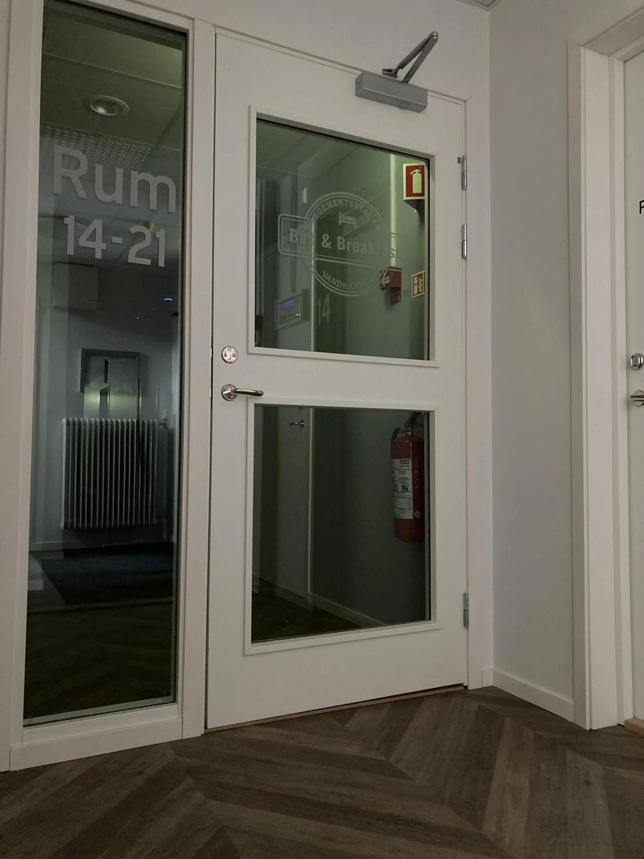 Property building in Mini-Hotel Borås Regementet