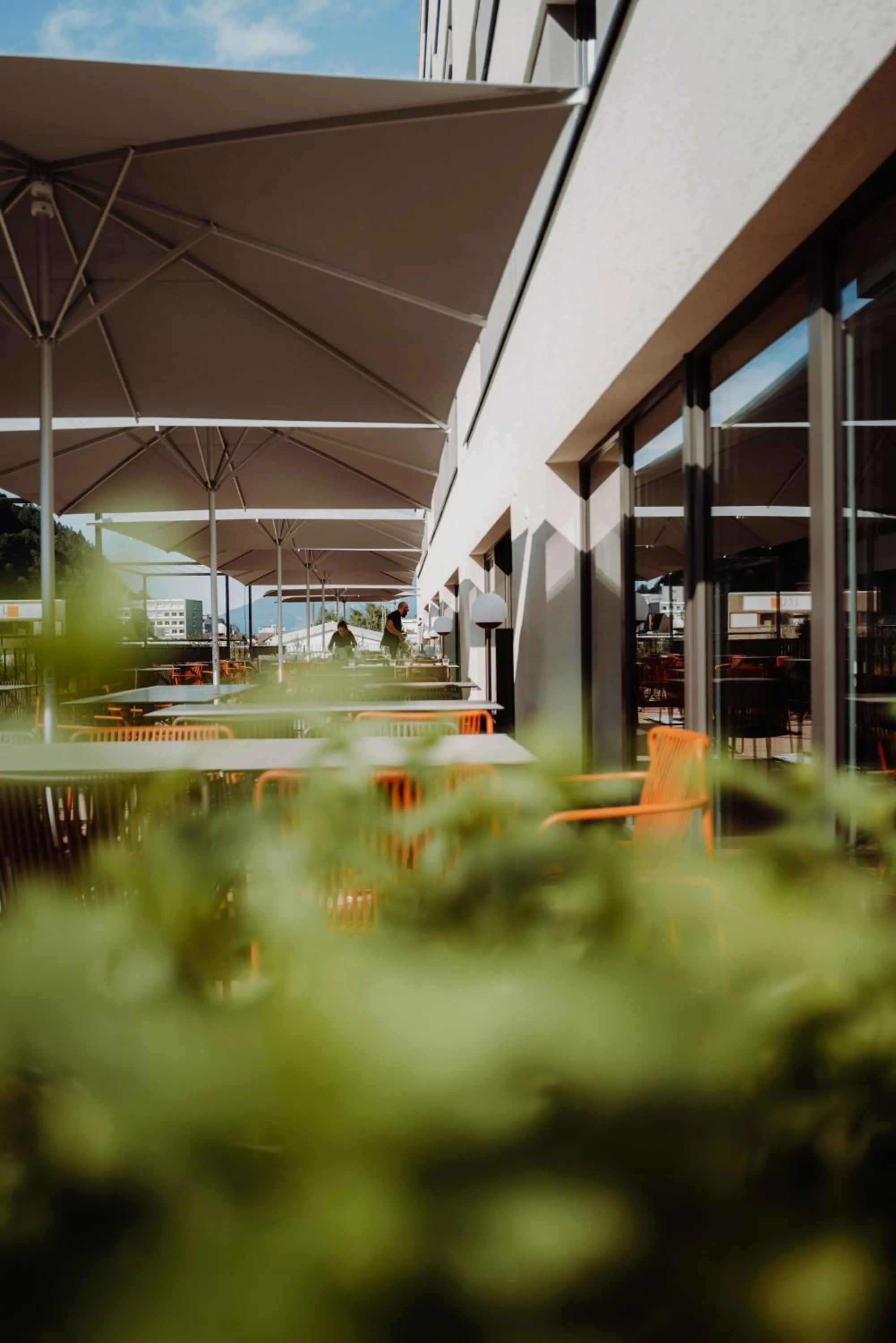 Balcony/Terrace in NIGHT INN Hotel Bahnhofcity Feldkirch