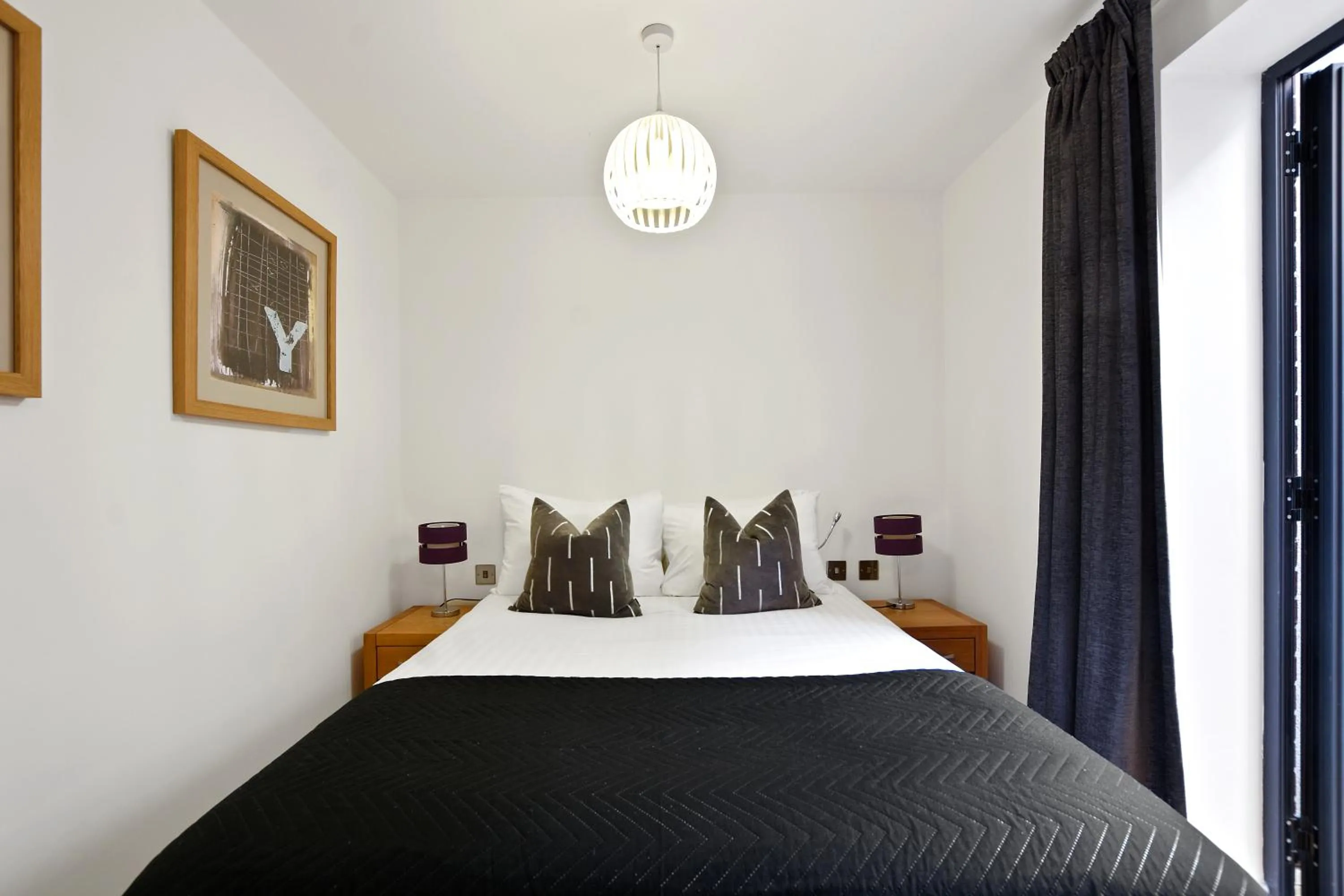 Bed in Cambric by Aeria Apartments