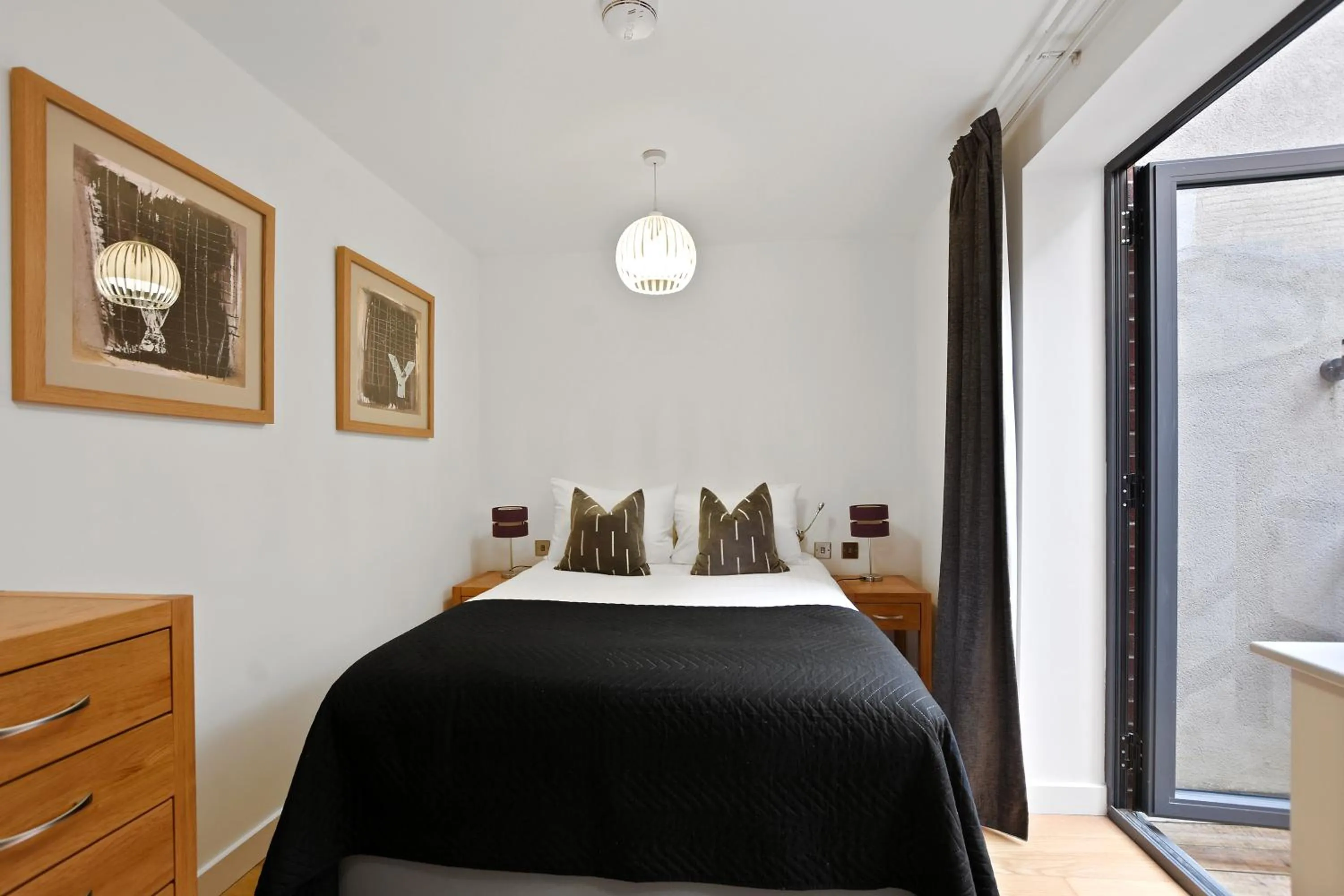 Bed in Cambric by Aeria Apartments