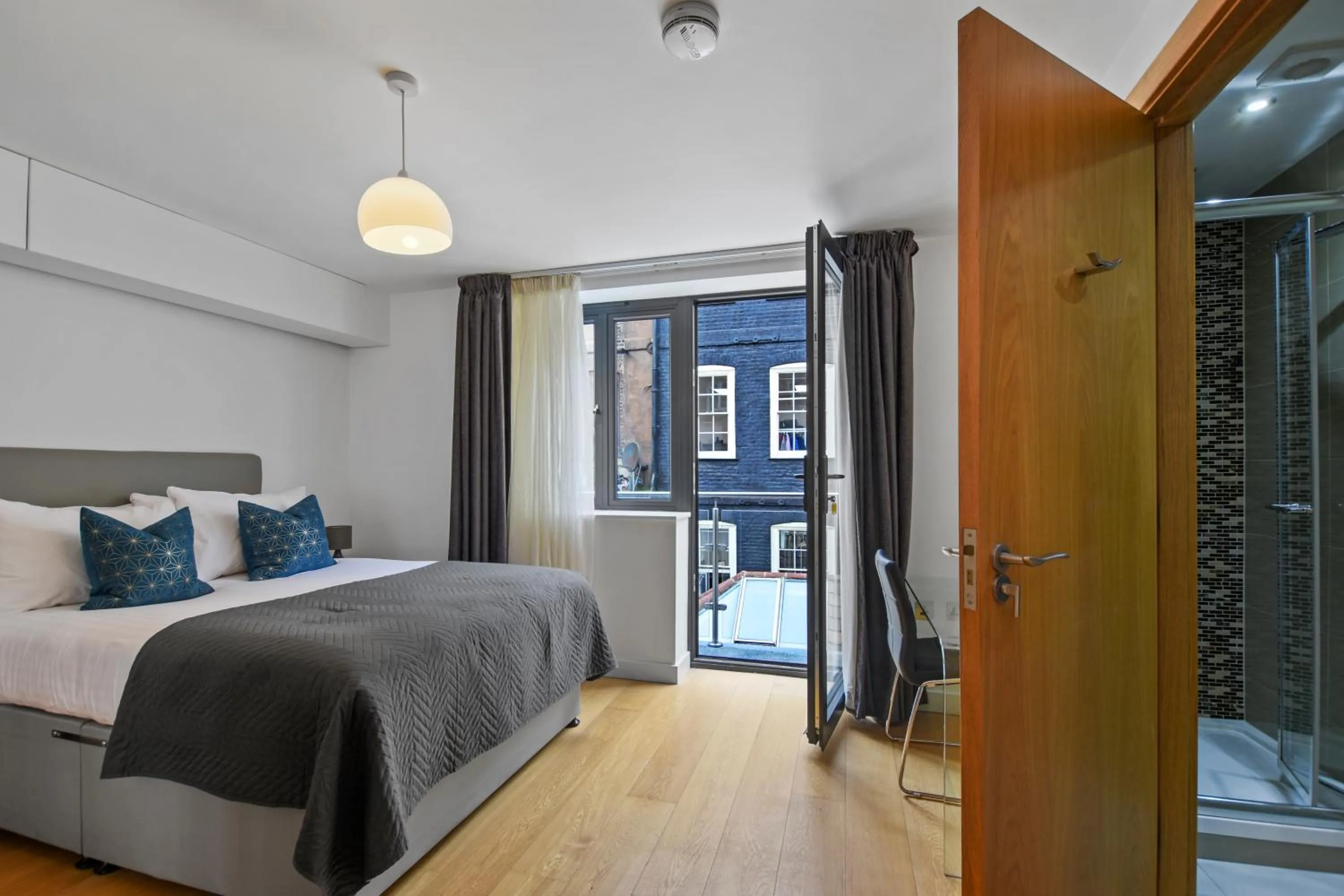 Bed in Cambric by Aeria Apartments