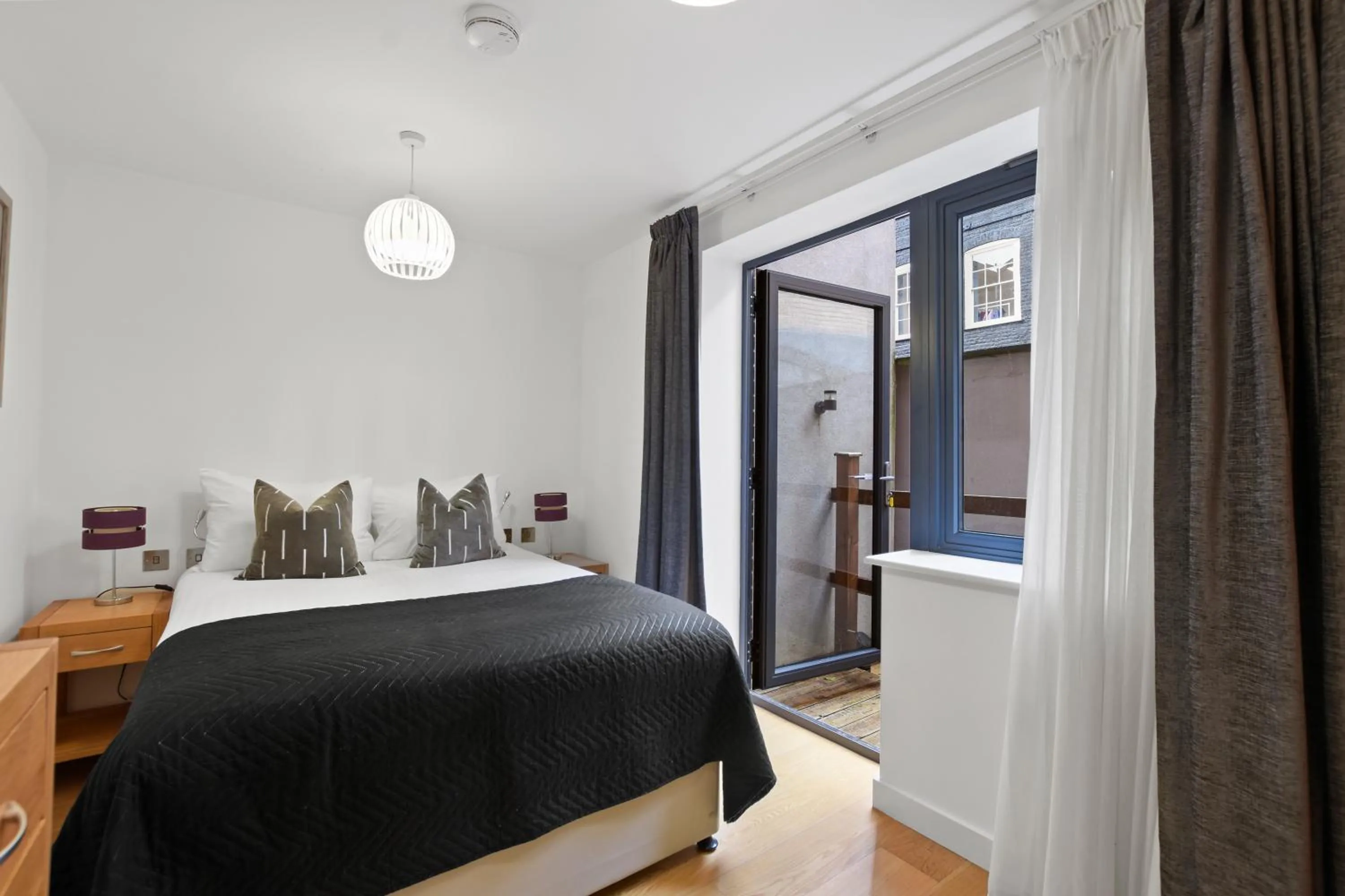 Bed in Cambric by Aeria Apartments