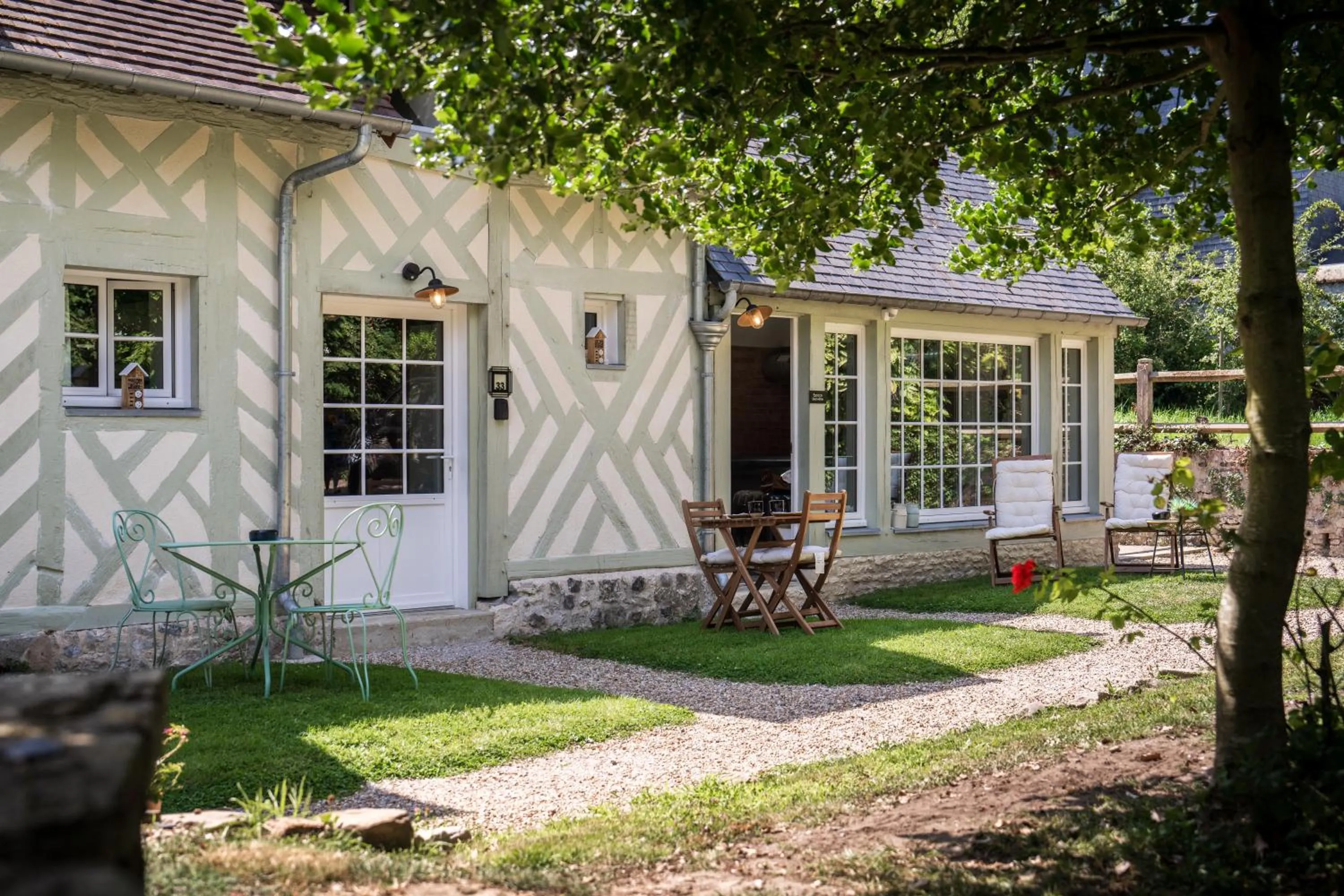 Patio in La Maison du Corsaire