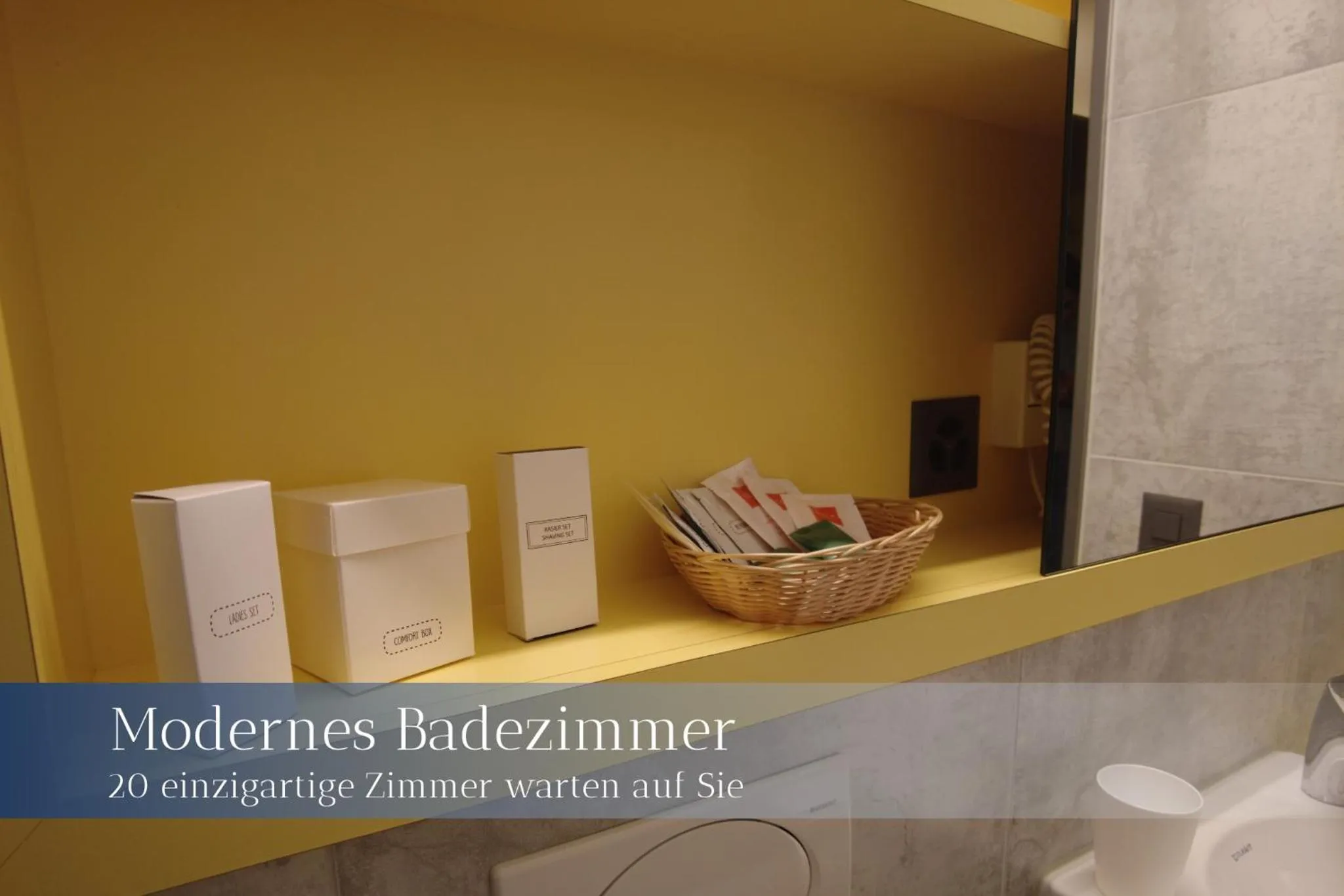 Bathroom in Hotel Herberge