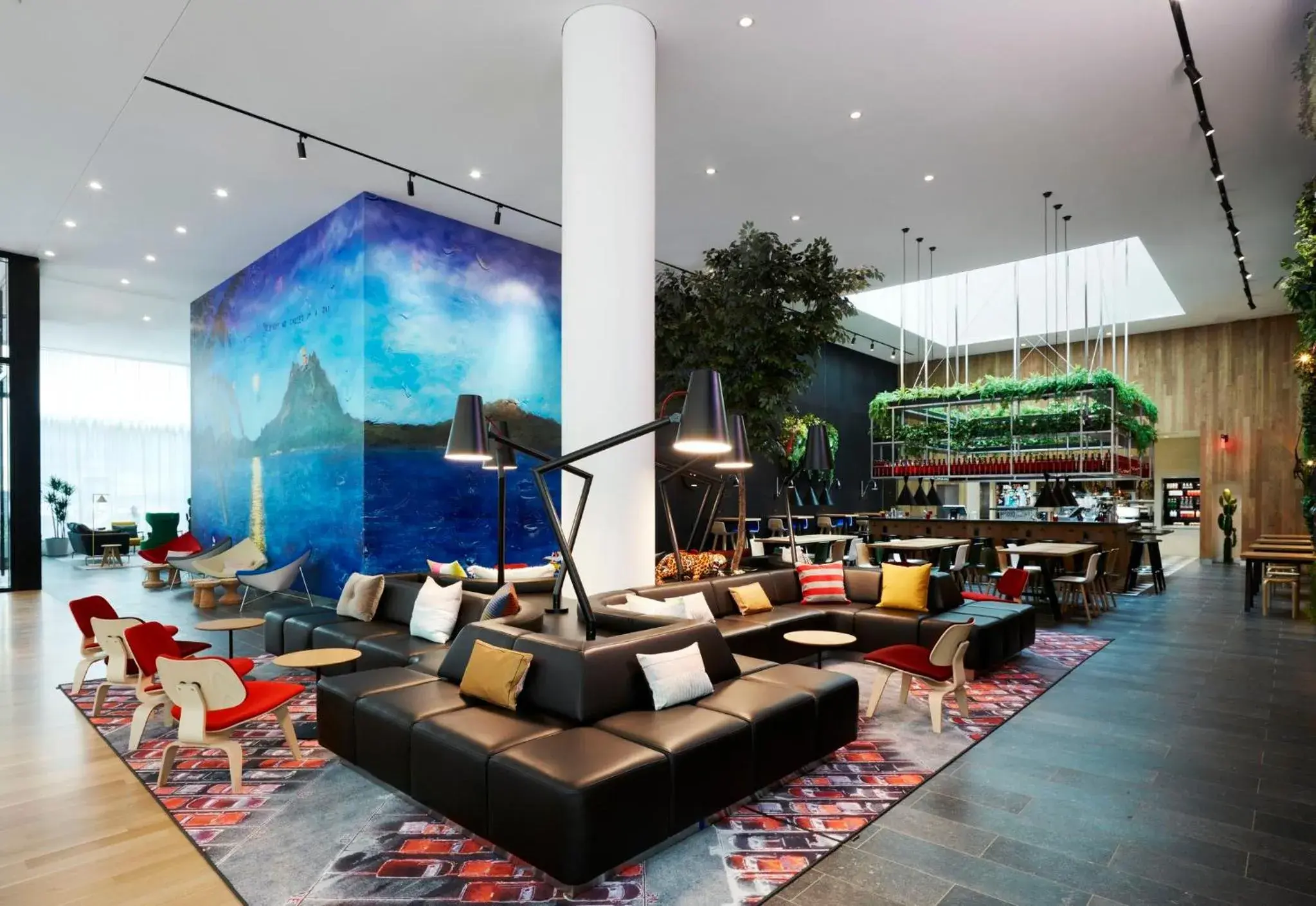 Lobby or reception in citizenM Los Angeles Downtown Lobby or reception in citizenM Los Angeles Downtown