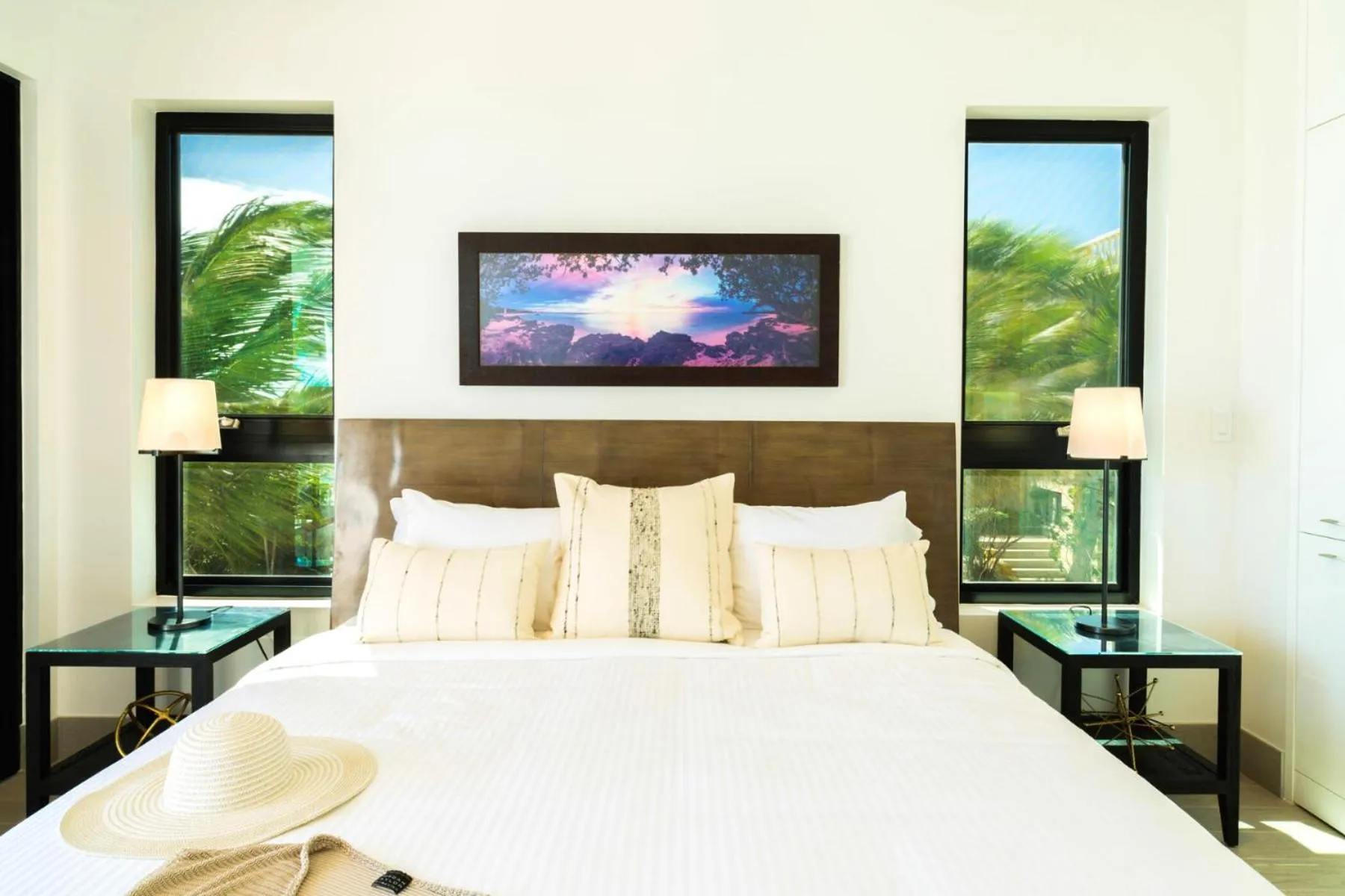 Bed in H2O life style resort