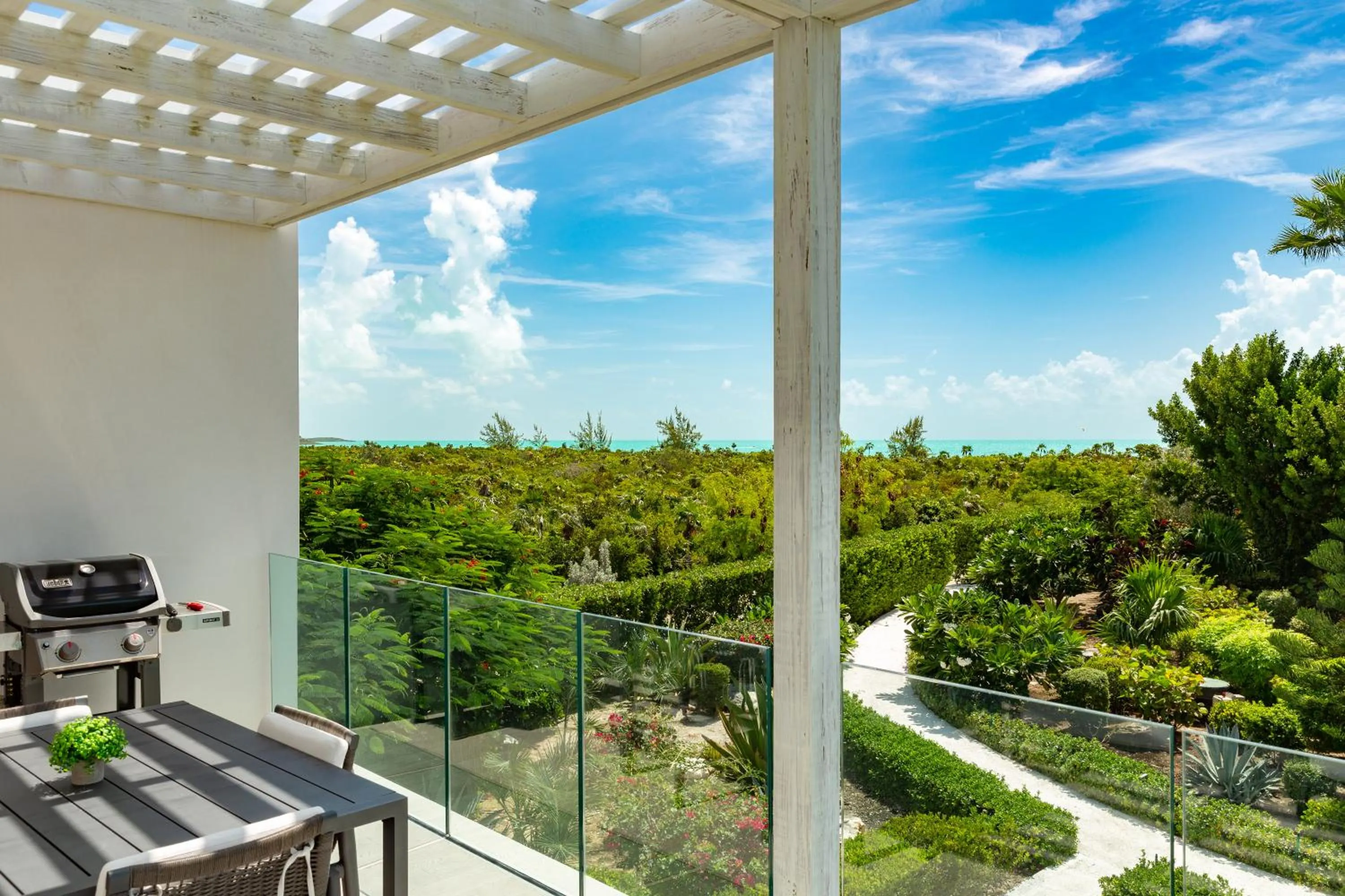 Garden view in H2O life style resort