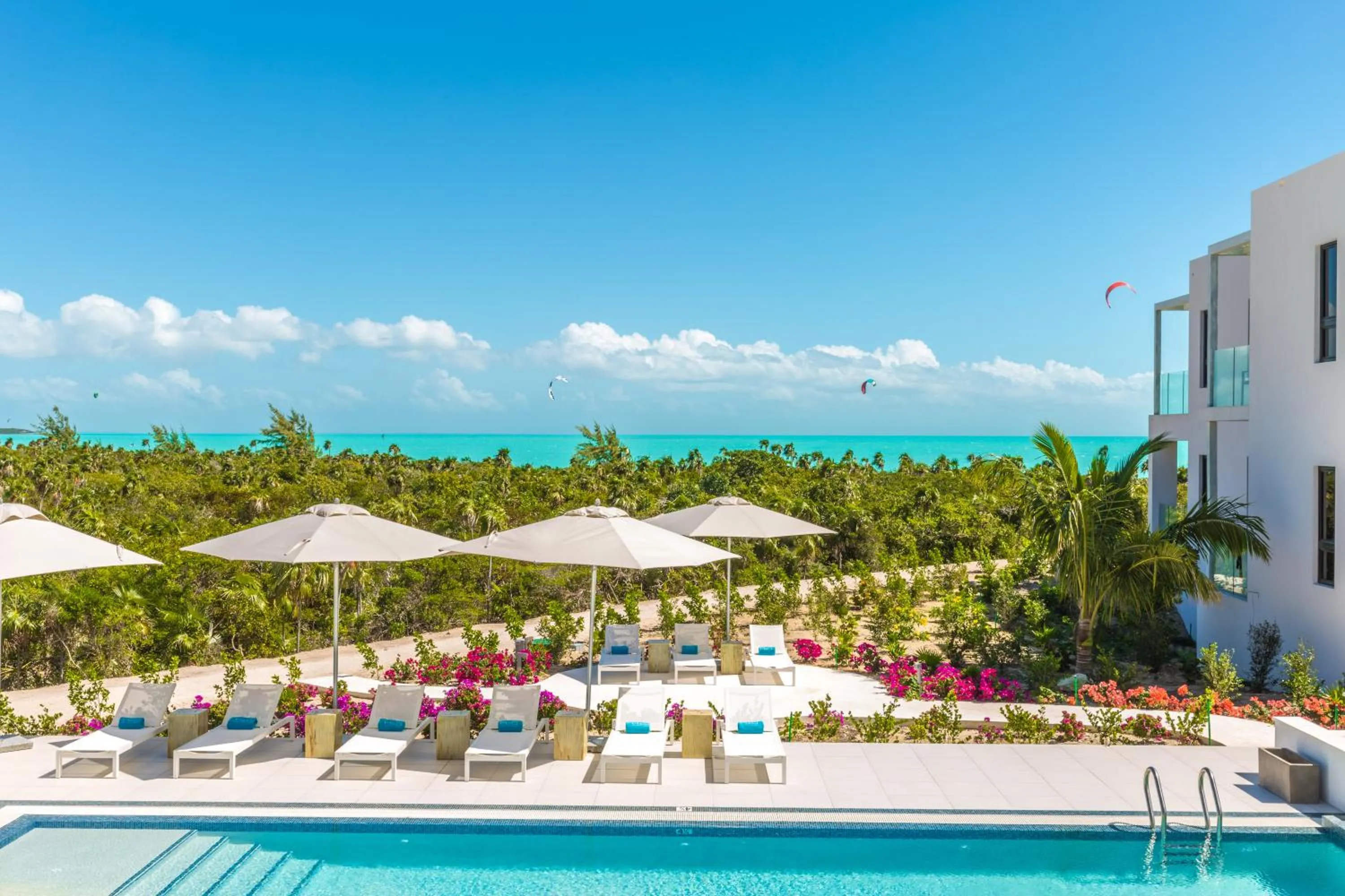 Natural landscape in H2O life style resort