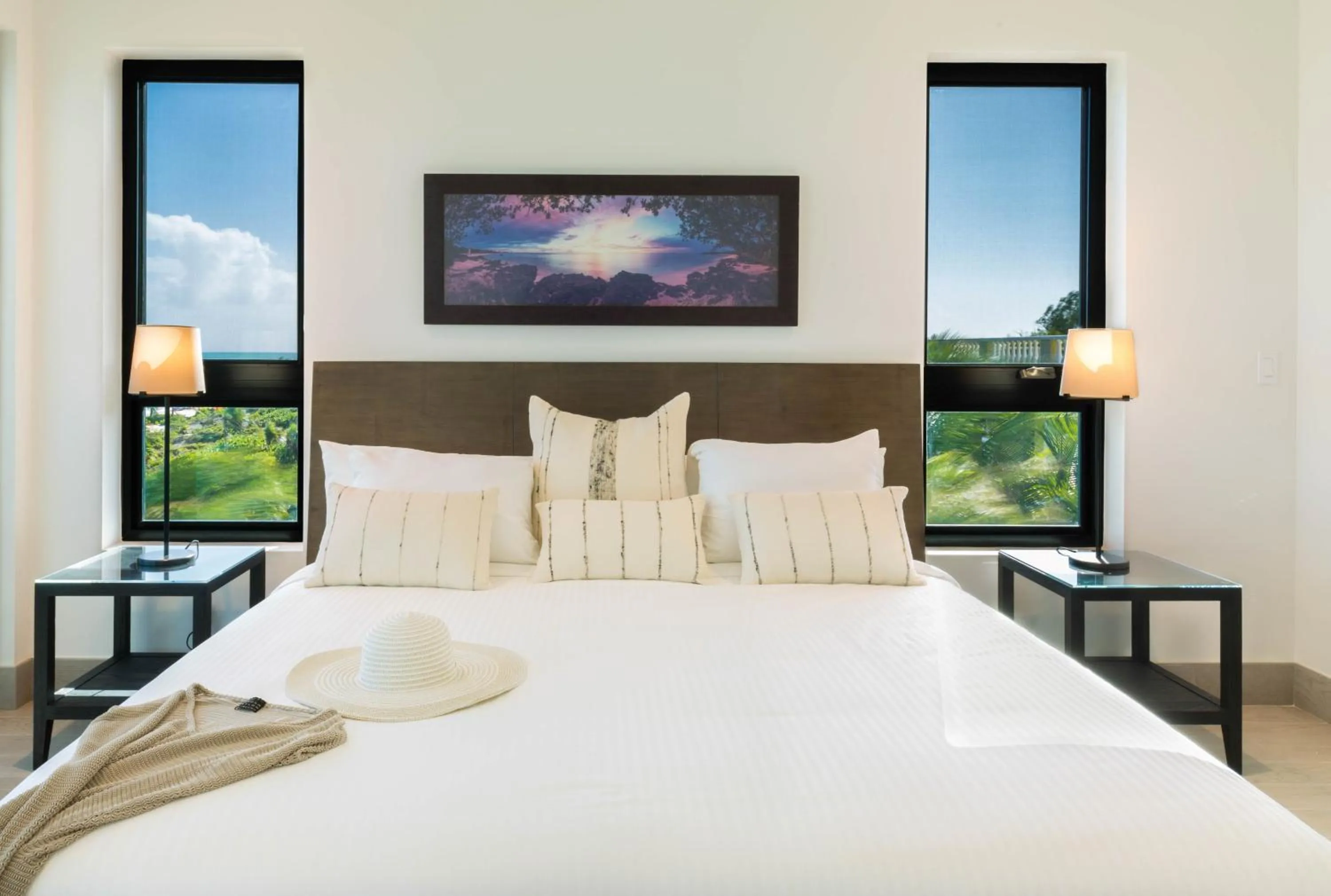 Bed in H2O life style resort