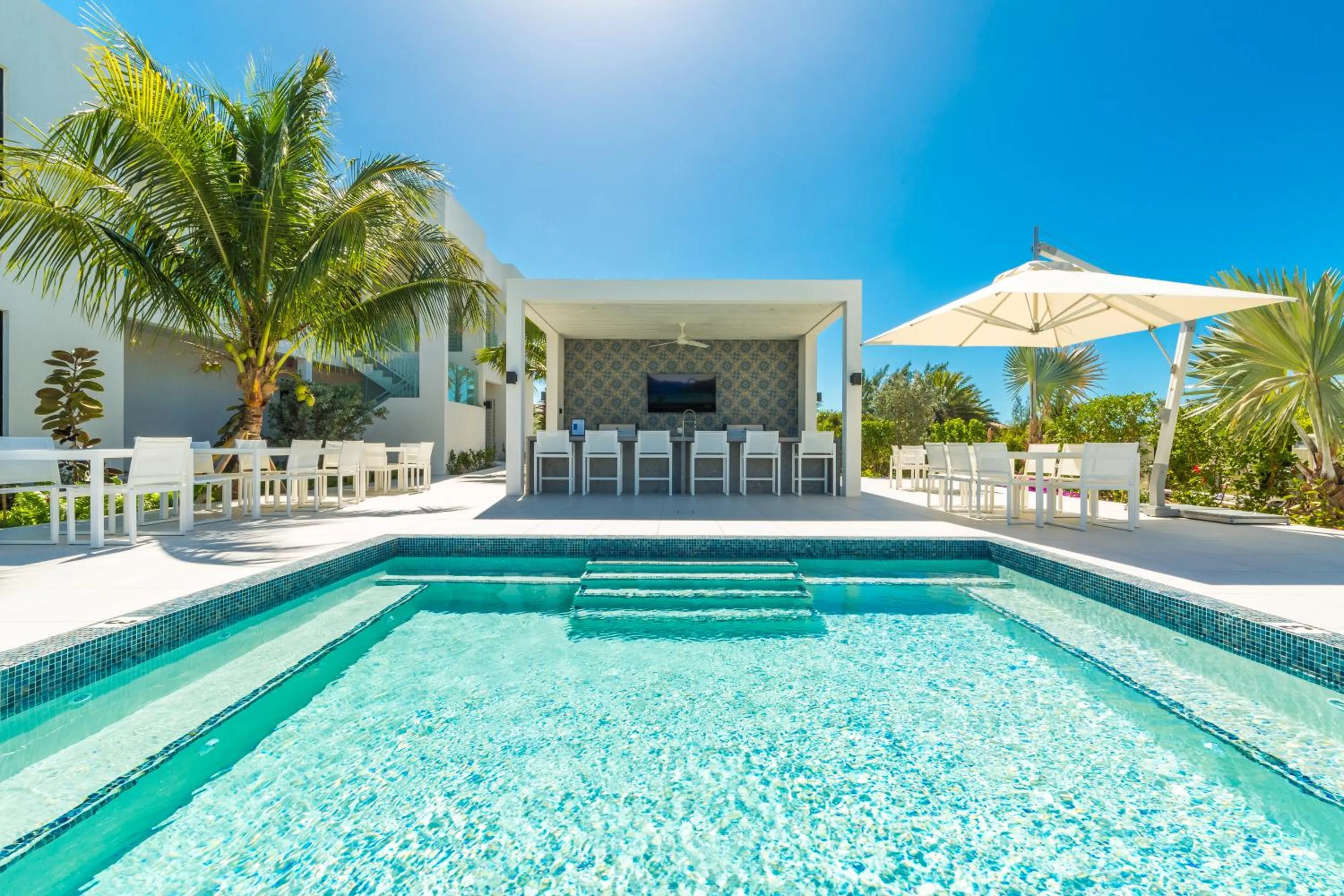 Pool view in H2O life style resort