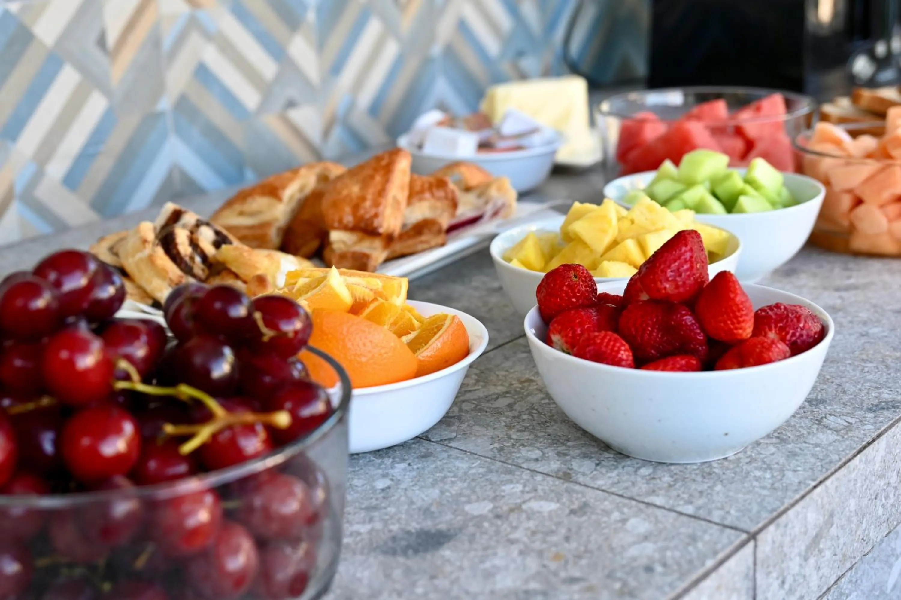 Breakfast in H2O life style resort