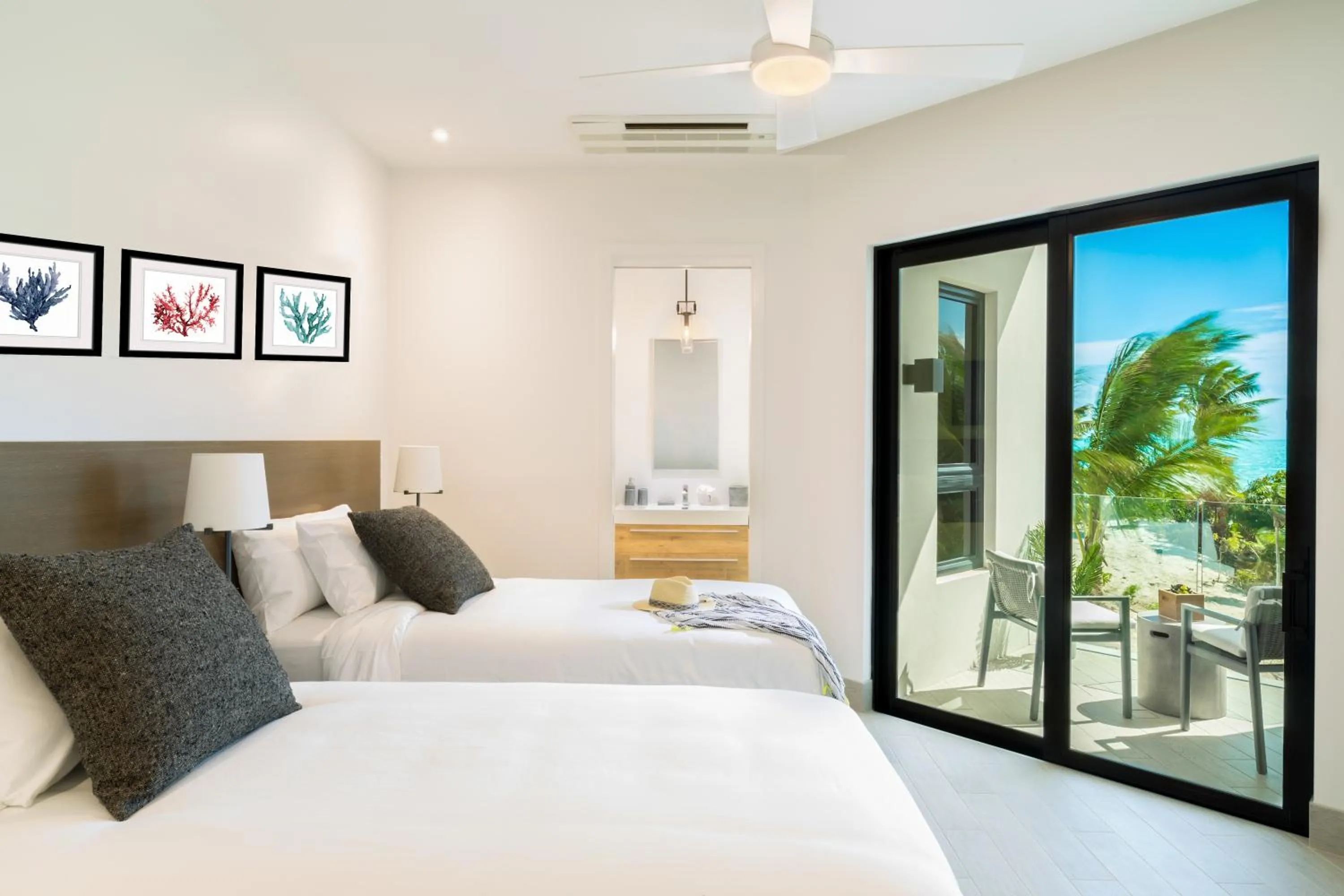 Bed in H2O life style resort