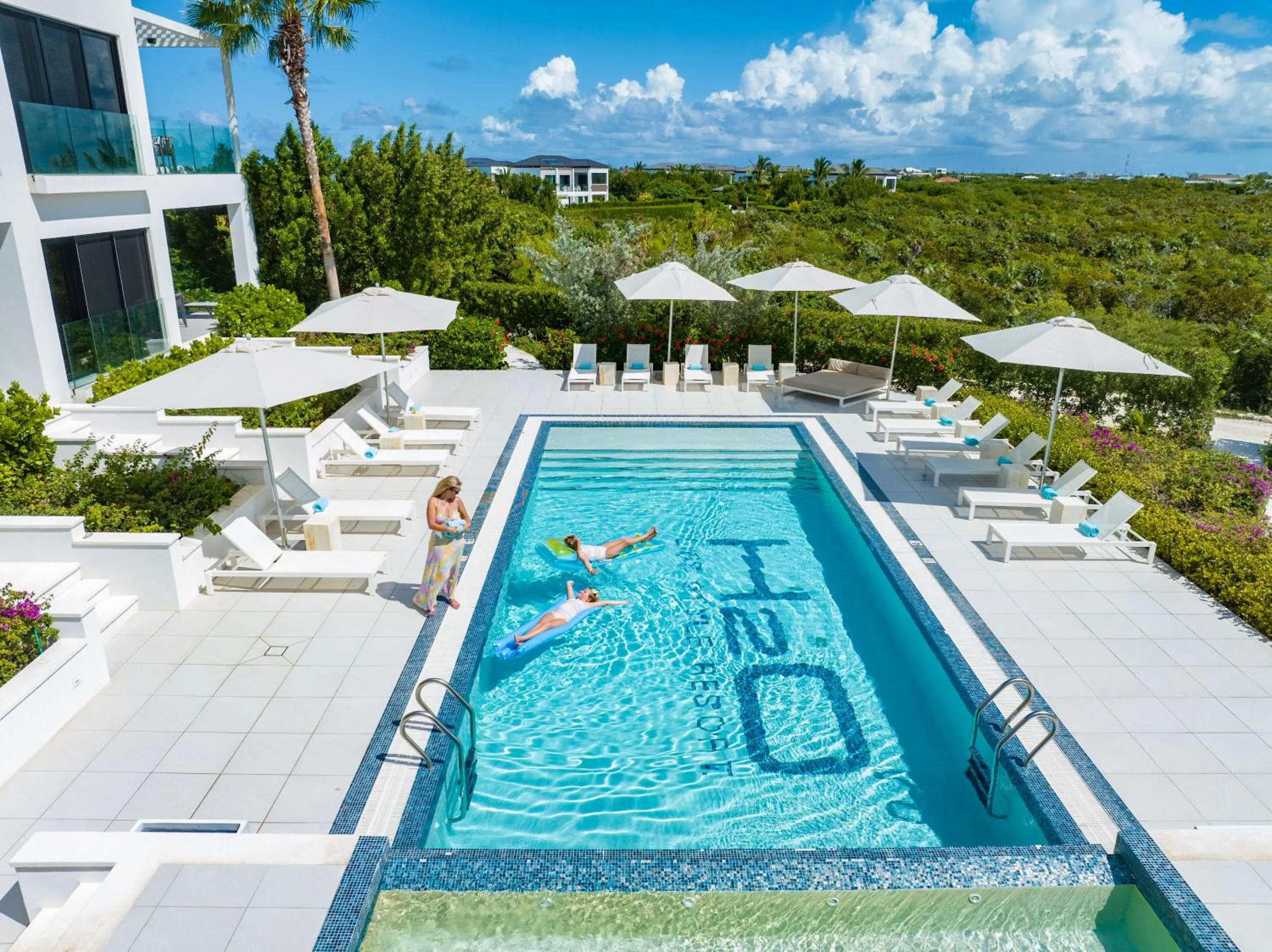 Swimming pool in H2O life style resort