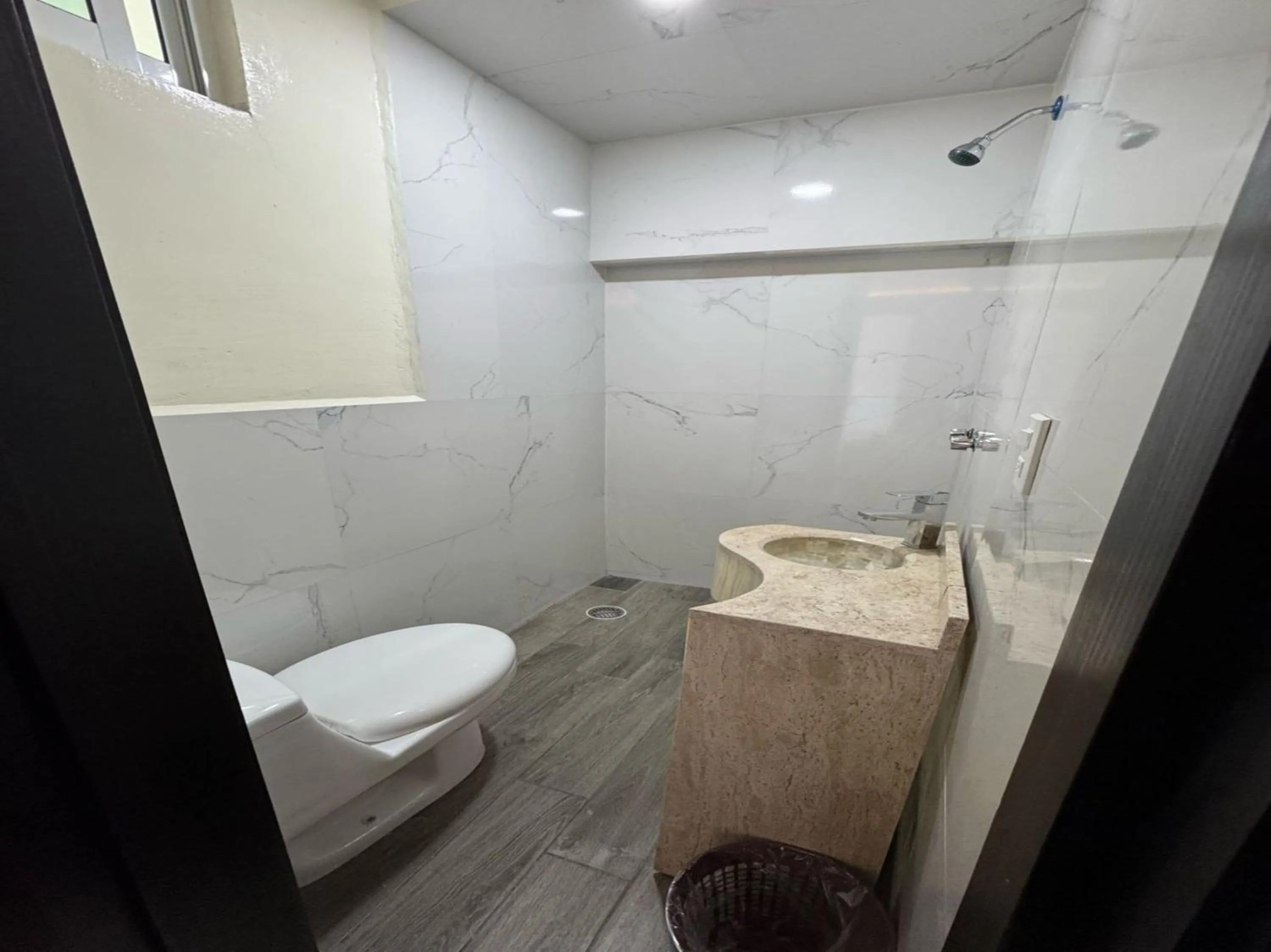 Bathroom in OYO Hotel Familiar Tollan Cholula