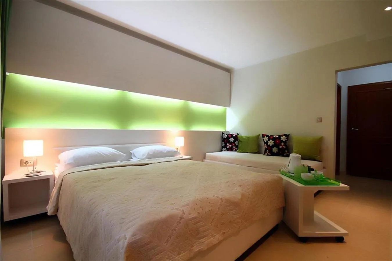 Bed in Domador Rooms & Apartments