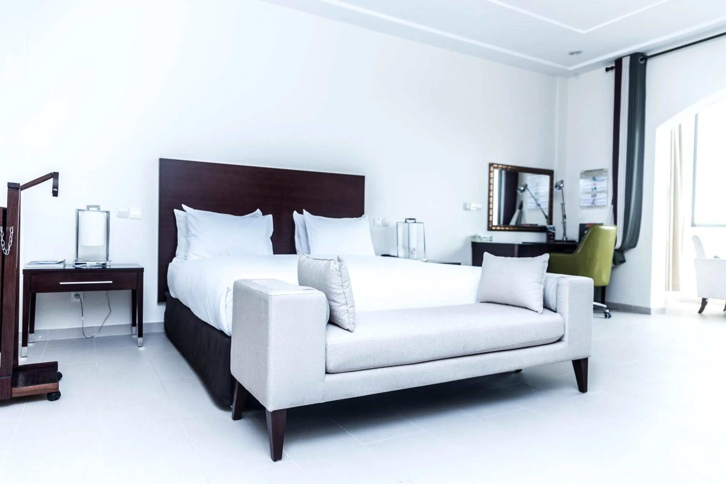 Photo of the whole room, Bed in Hôtel Sancta Maria