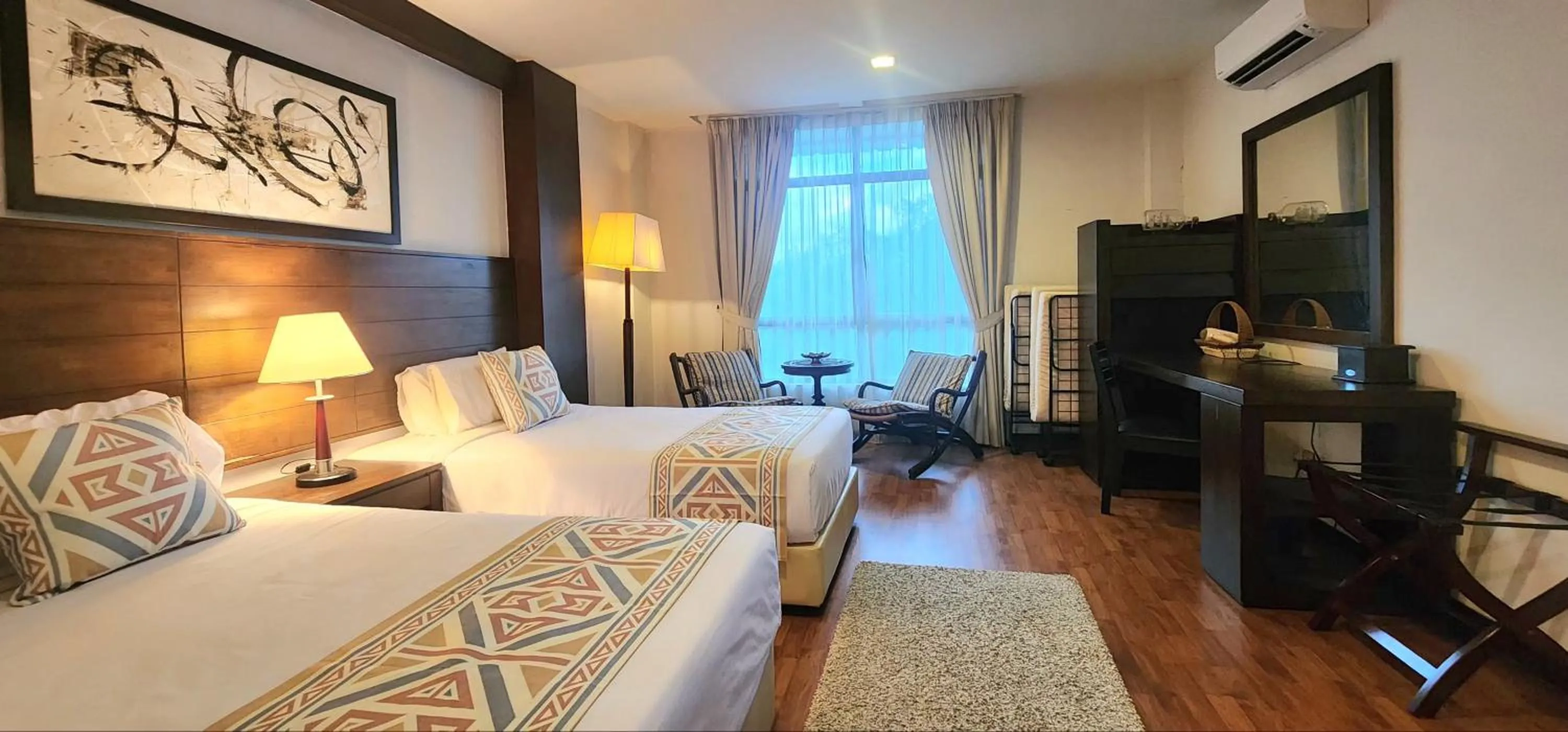 Bed in Samsuria Beach Resort & Residence